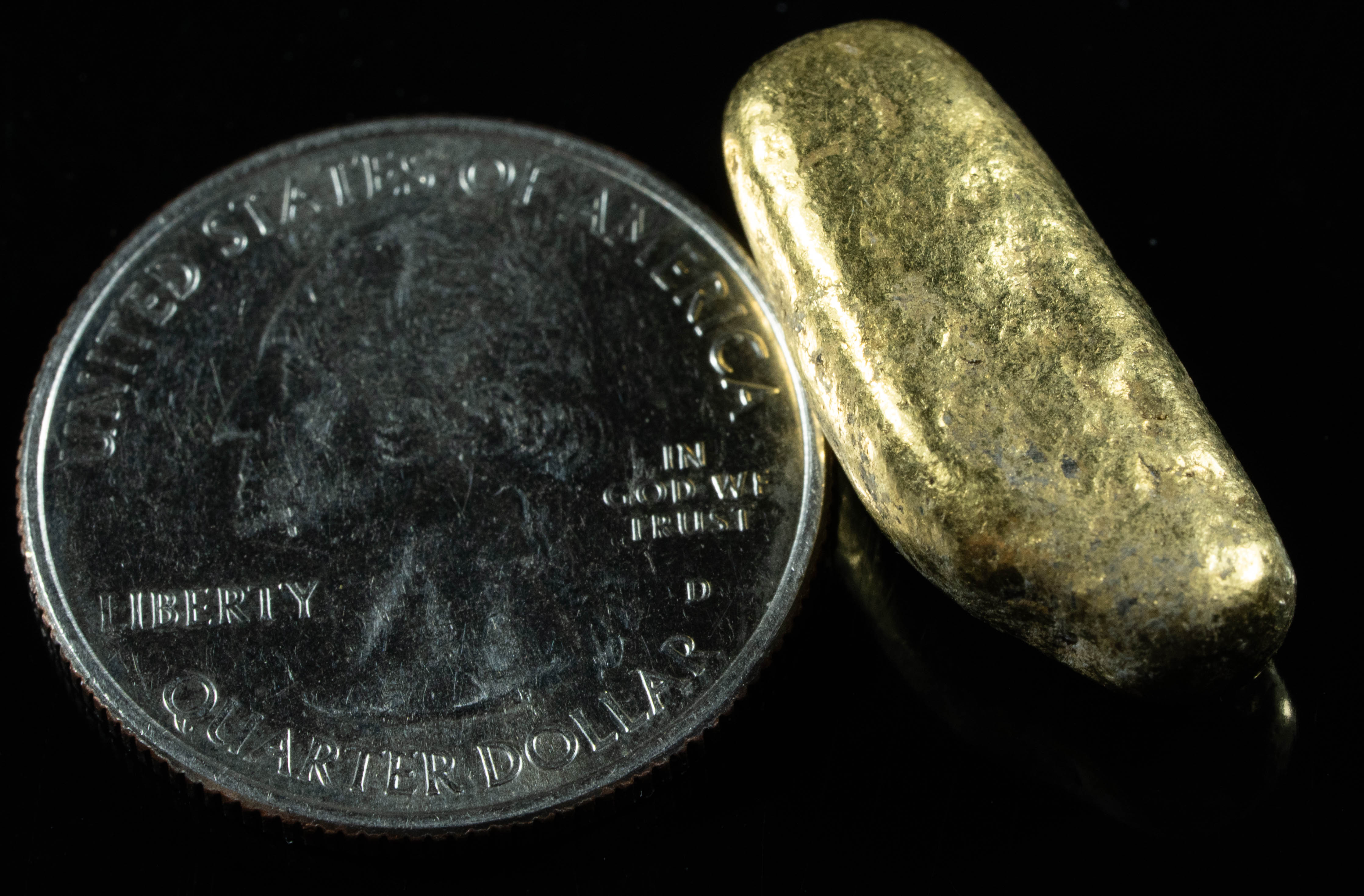 #477 Alaskan BC Natural Gold Nugget 15.06 Grams Genuine
