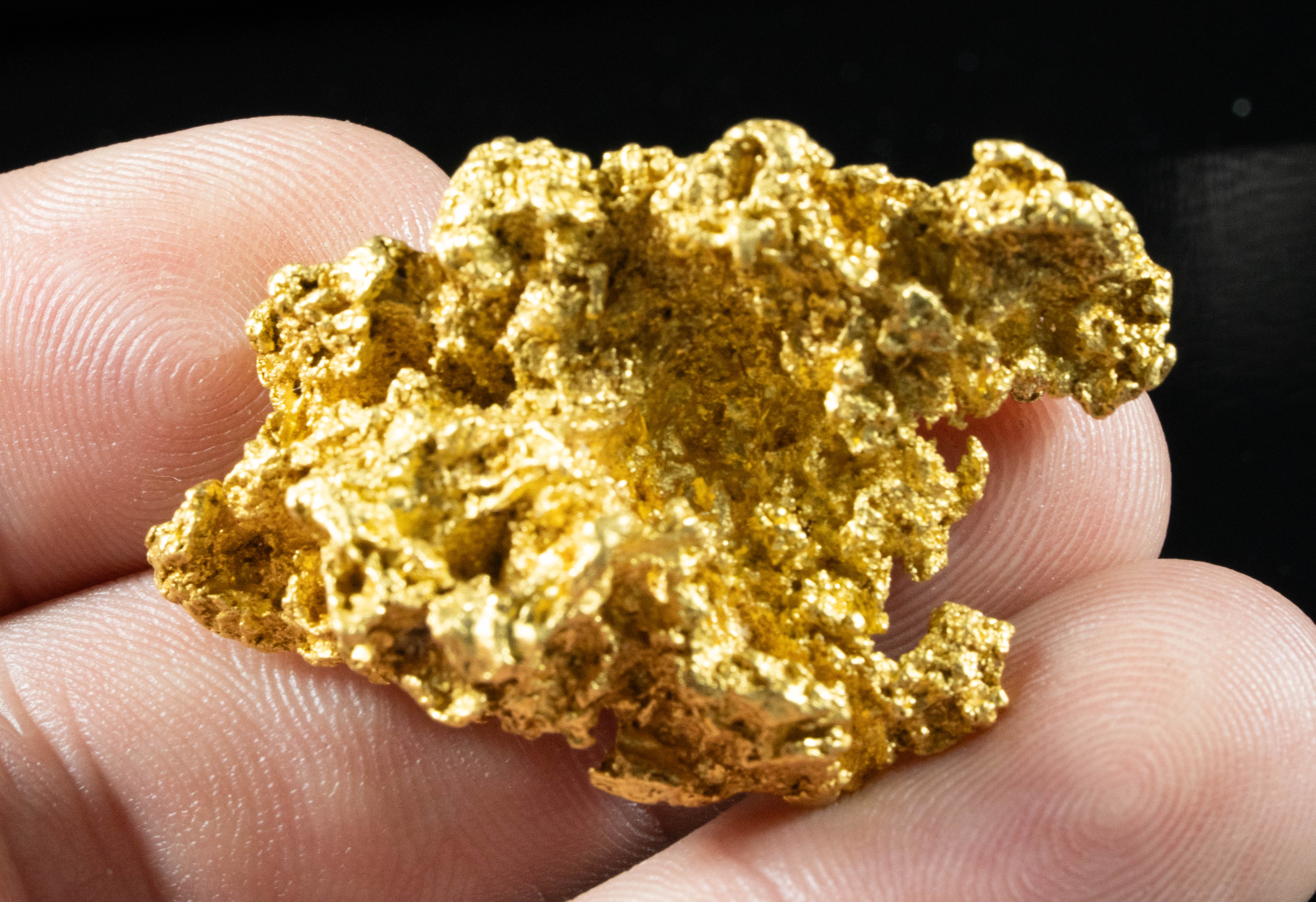 #1201 Natural Gold Nugget Australian 35.30 Grams Genuine