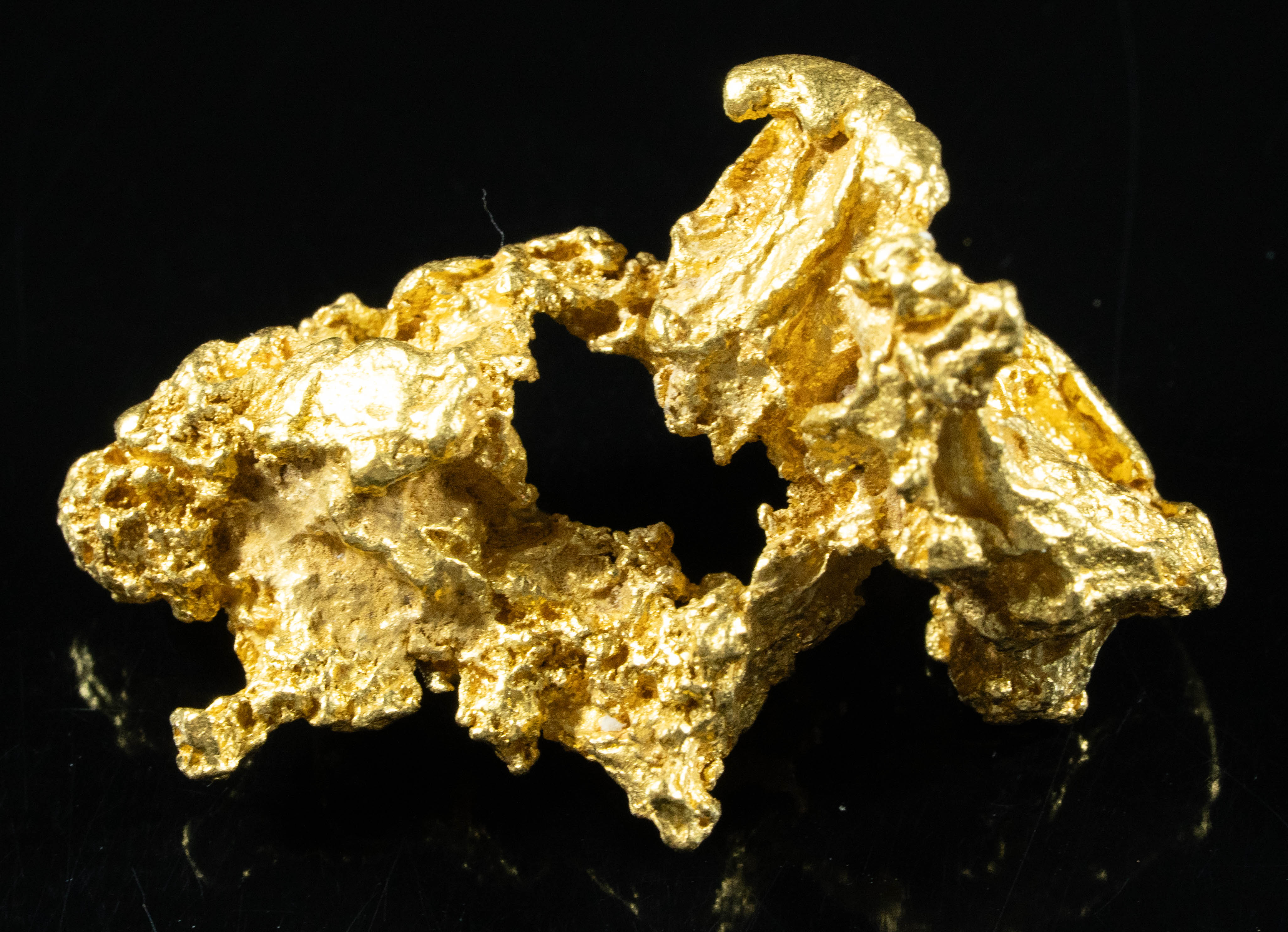 #1203 Natural Gold Nugget Australian 30.28 Grams Genuine