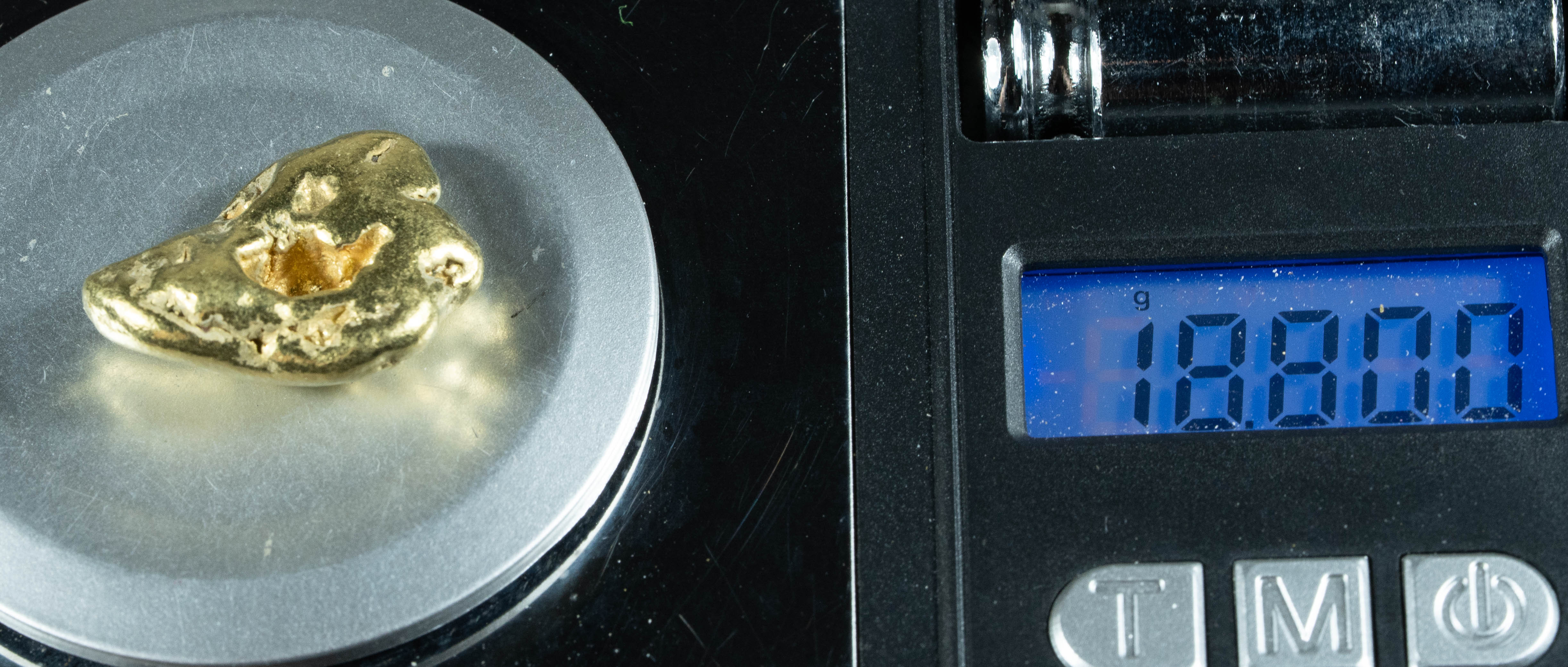 #483 Alaskan BC Natural Gold Nugget 18.80 Grams Genuine