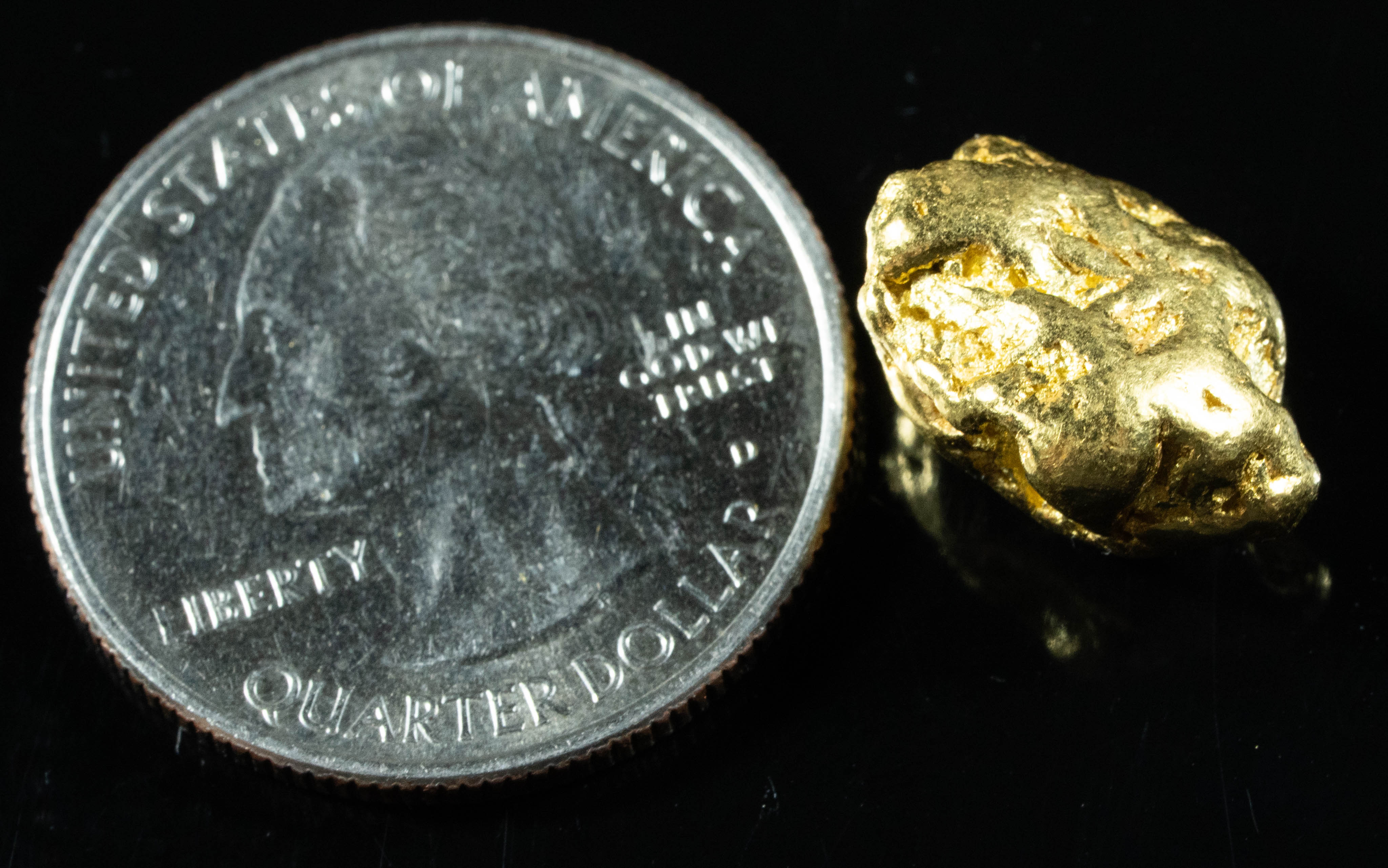 #486 Alaskan BC Natural Gold Nugget 7.80 Grams Genuine