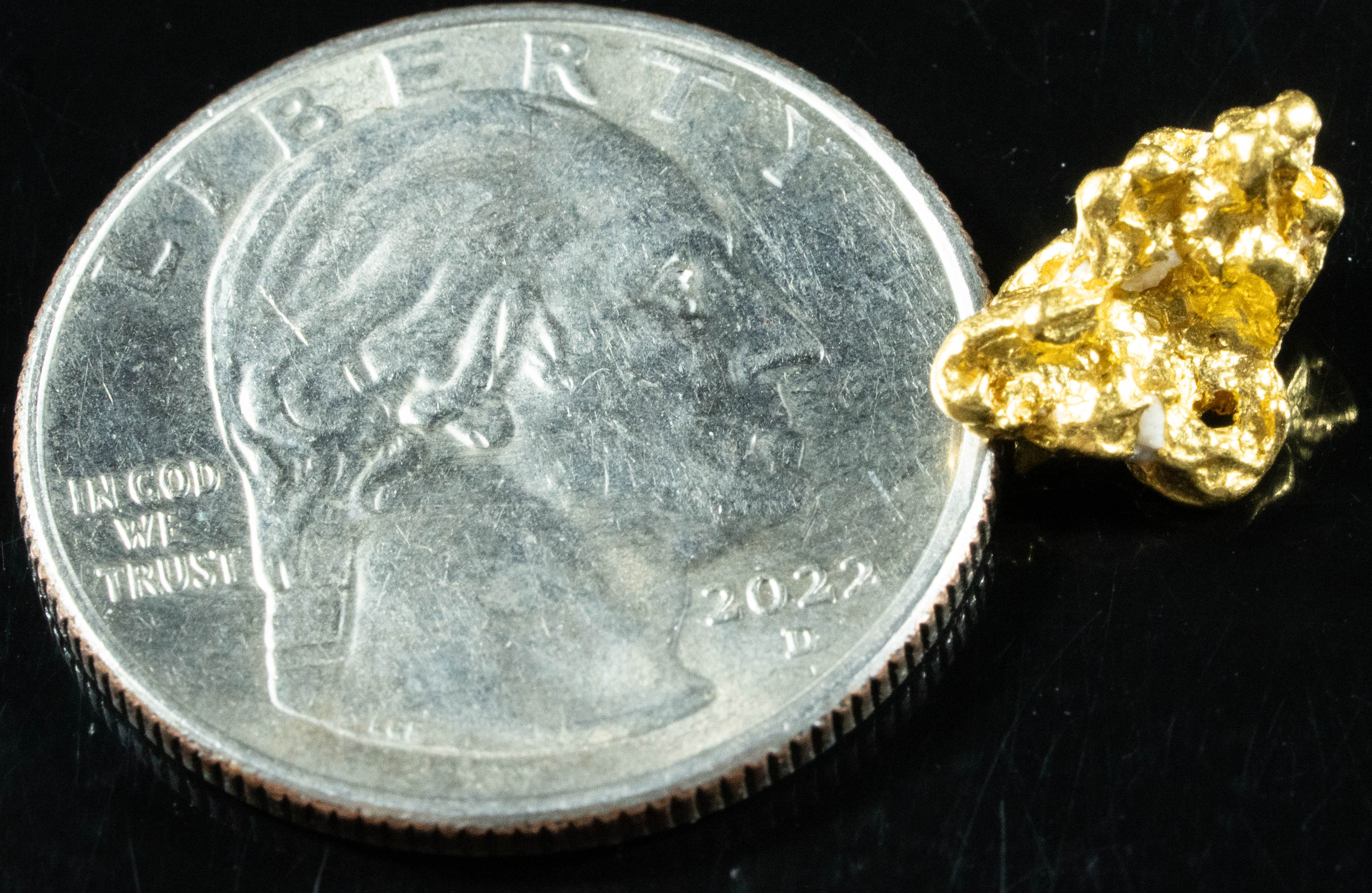 #903 Natural Gold Nugget Australian 2.10 Grams Genuine