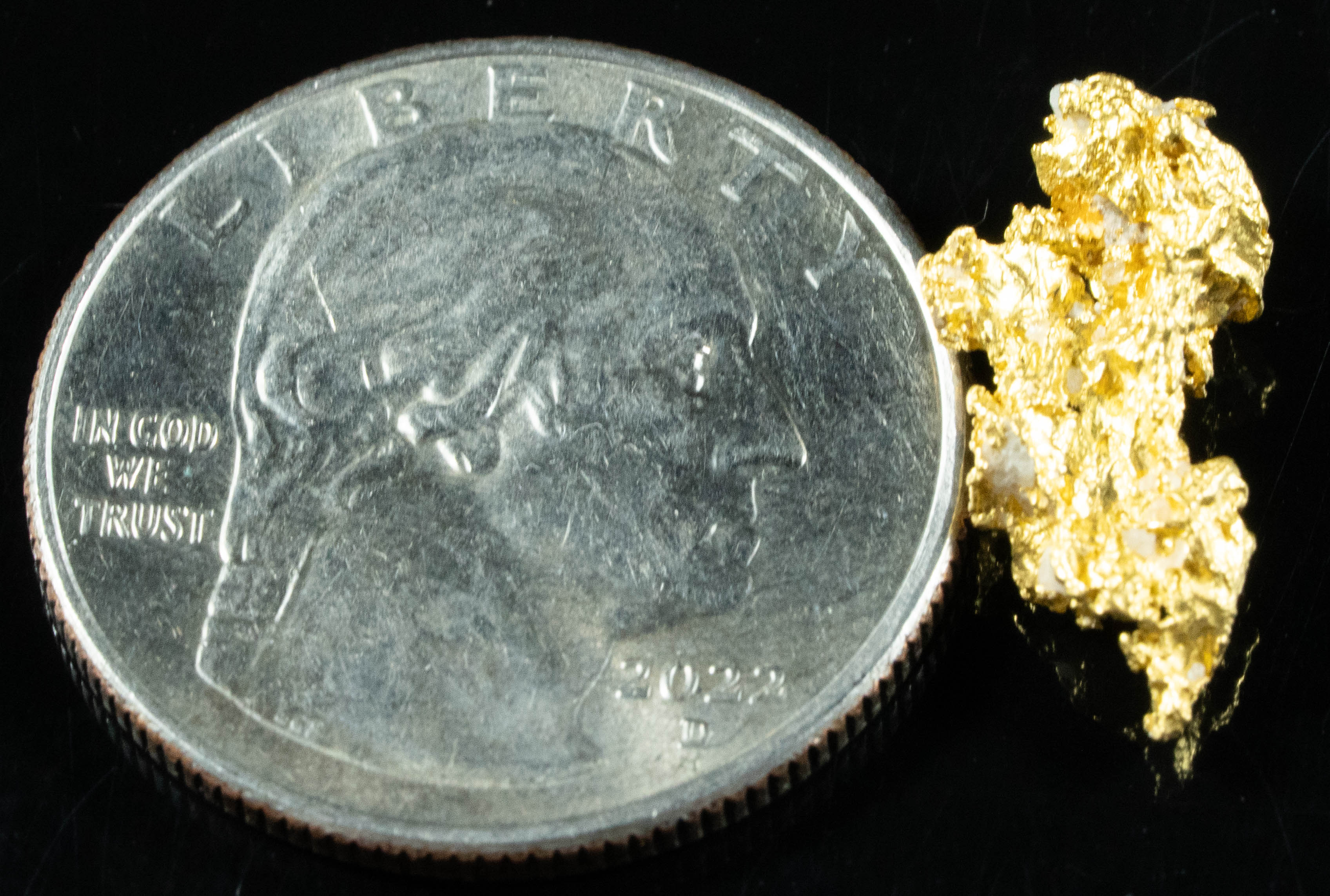 #904 Natural Gold Nugget Australian 2.09 Grams Genuine