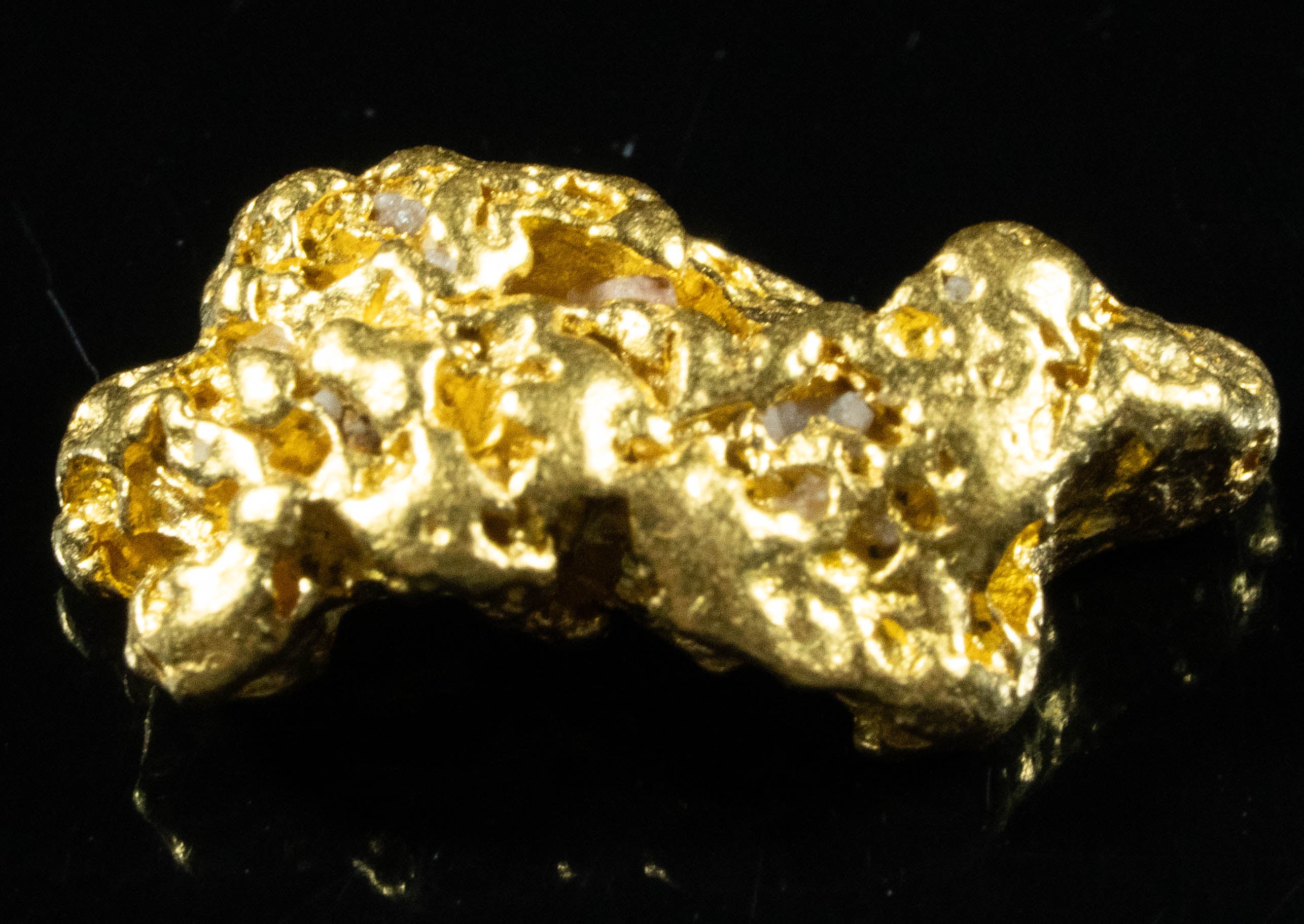 #905 Natural Gold Nugget Australian 2.49 Grams Genuine