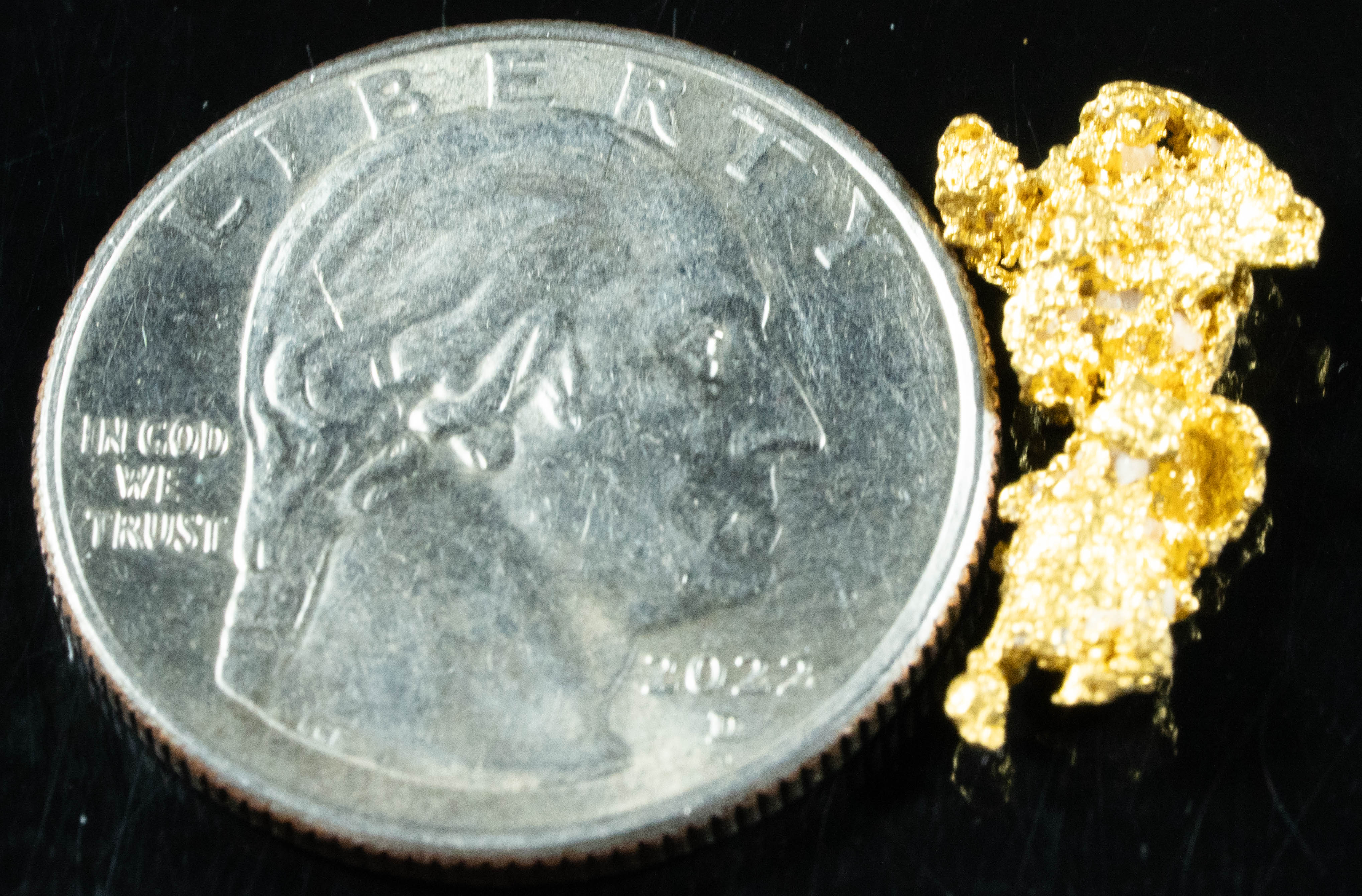 #906 Natural Gold Nugget Australian 2.00 Grams Genuine