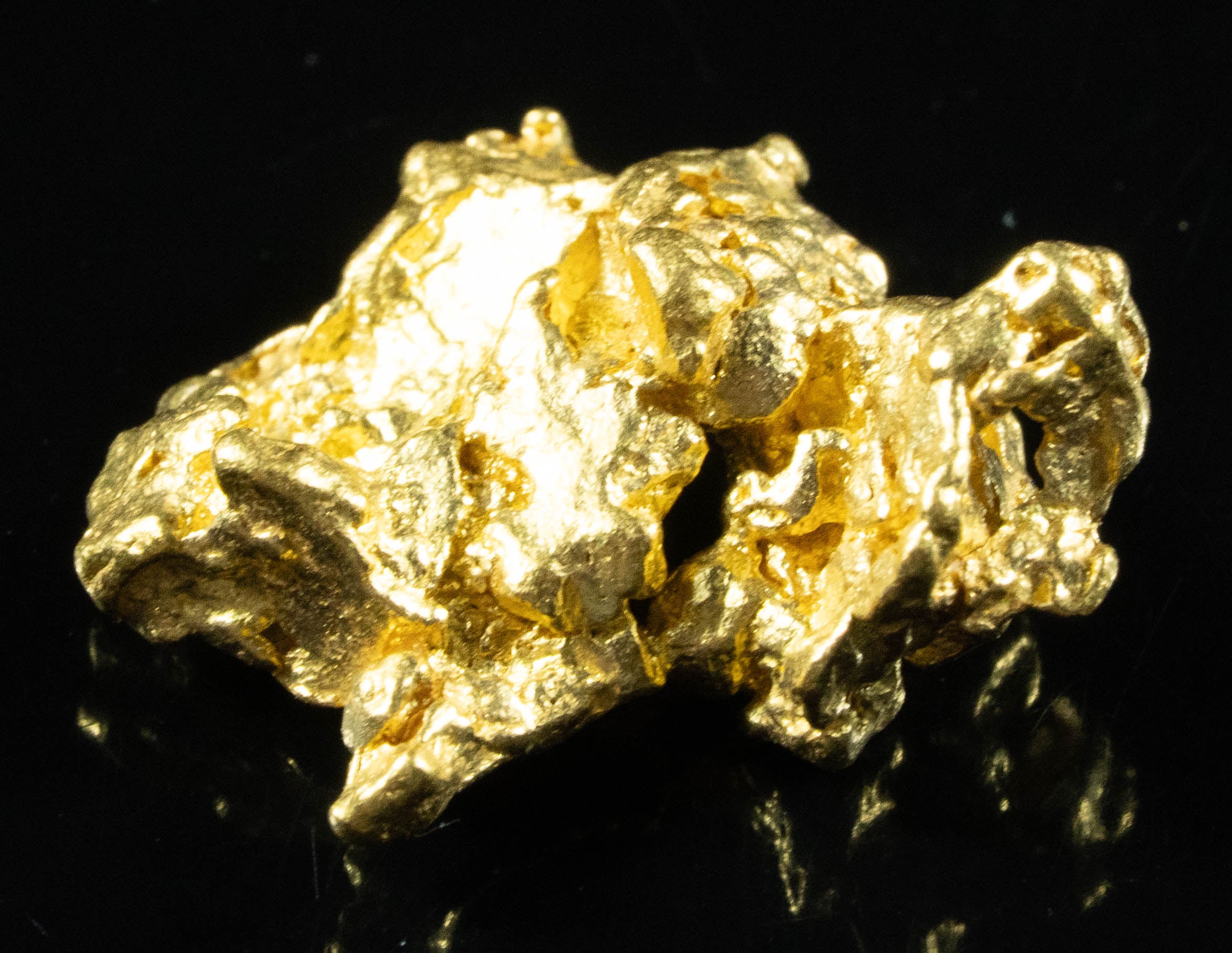#907 Natural Gold Nugget Australian 4.54 Grams Genuine
