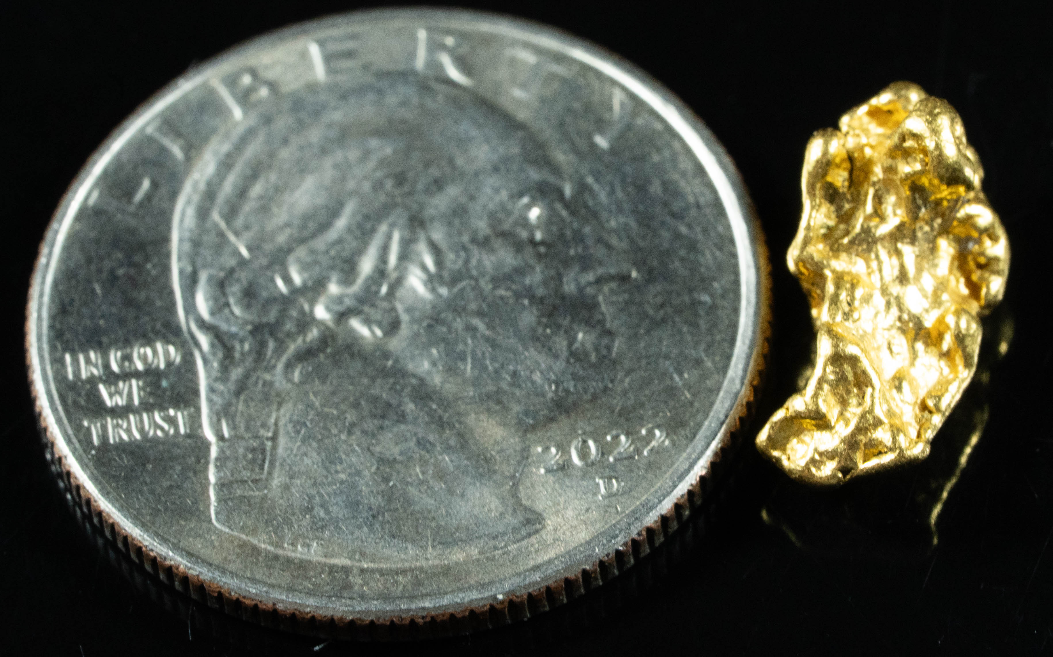 #913 Natural Gold Nugget Australian 2.83 Grams Genuine