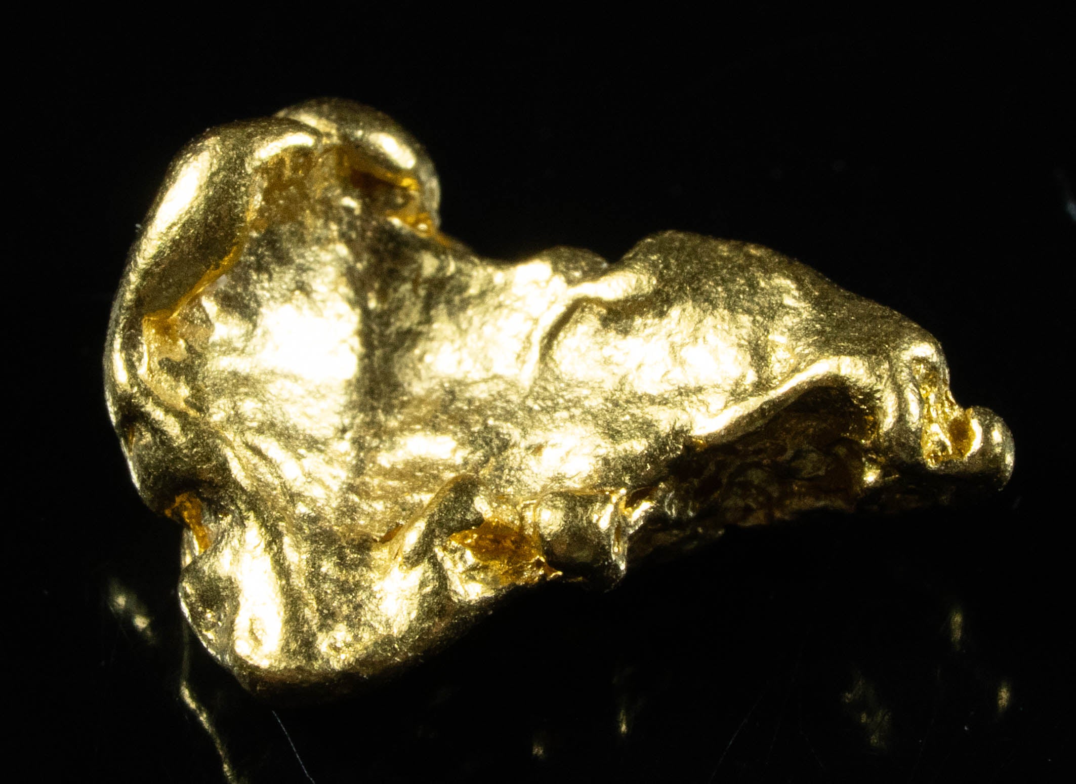 #914 Natural Gold Nugget Australian 2.21 Grams Genuine
