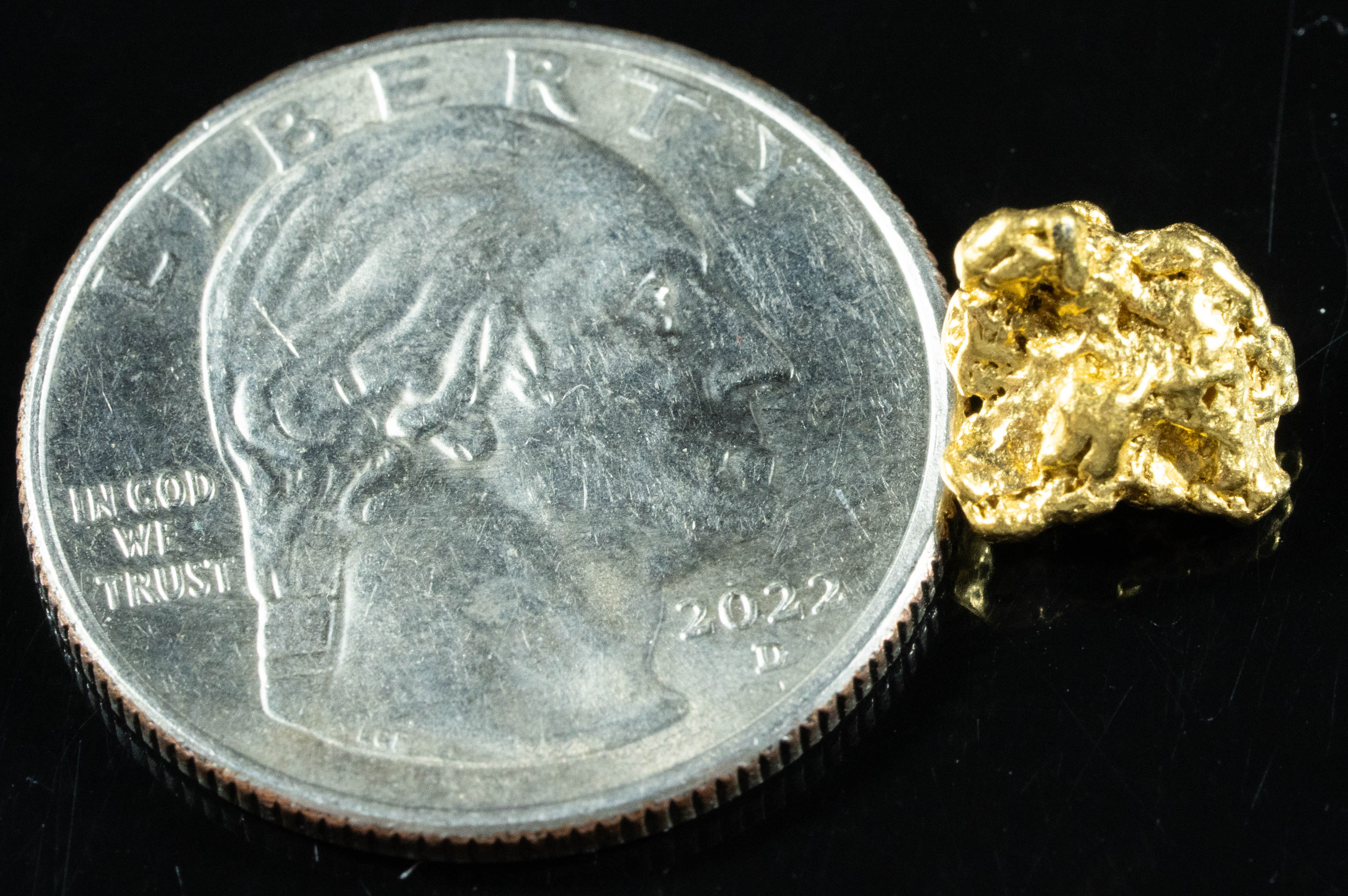 #929 Natural Gold Nugget Australian 2.19 Grams Genuine