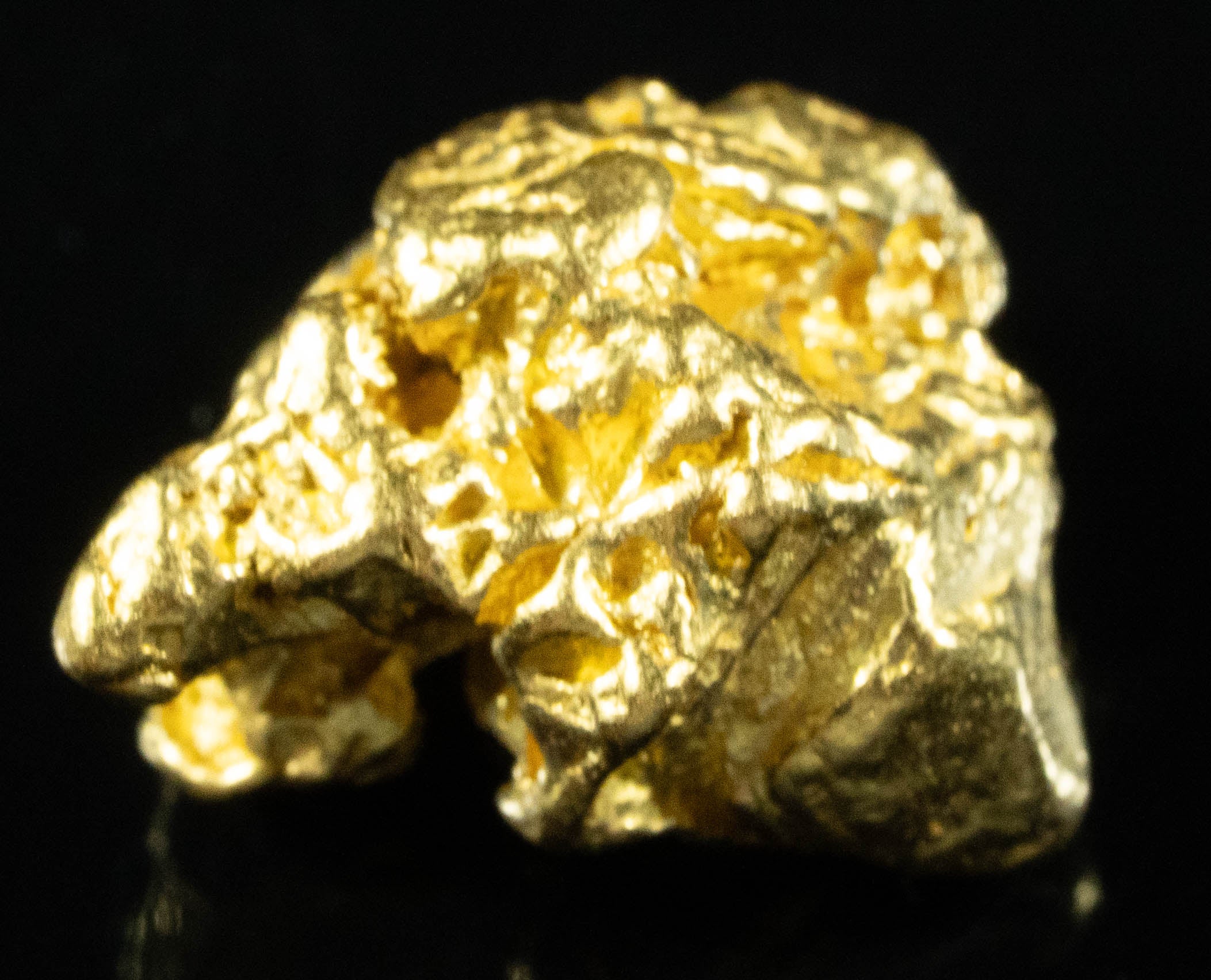 #931 Natural Gold Nugget Australian 3.16 Grams Genuine