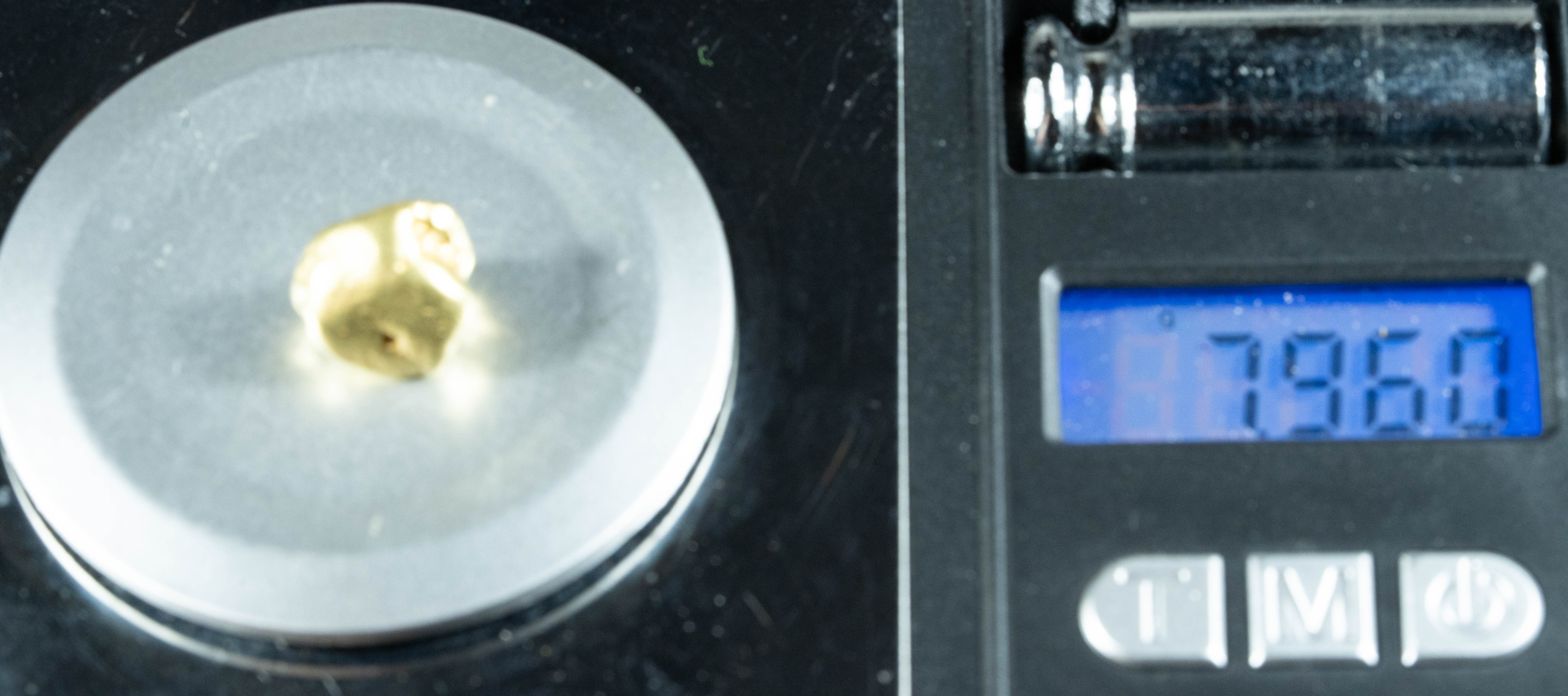 #506 Alaskan BC Natural Gold Nugget 7.96 Grams Genuine