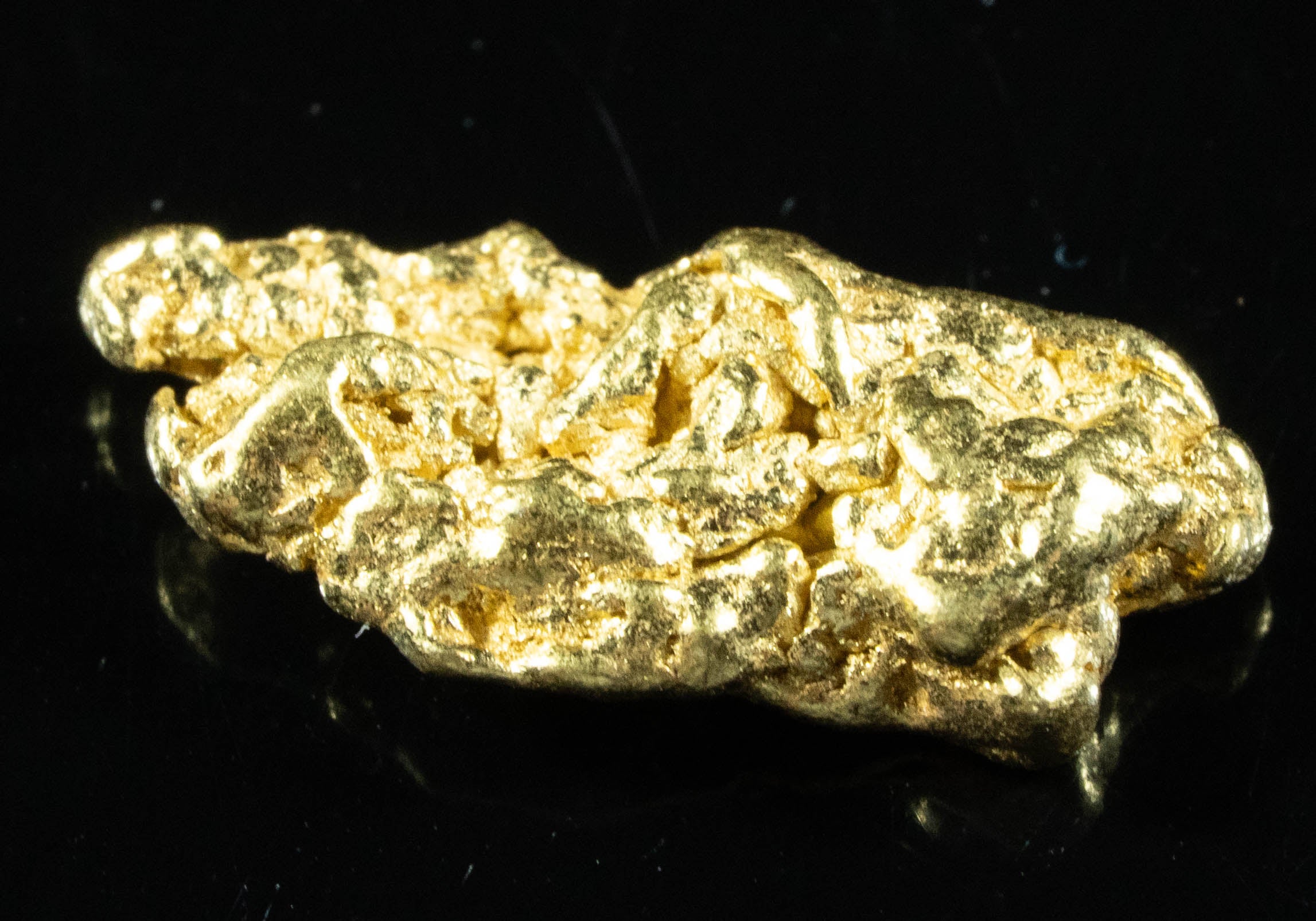 #2 Alaskan BC Natural Gold Nugget 1.67 Grams Genuine