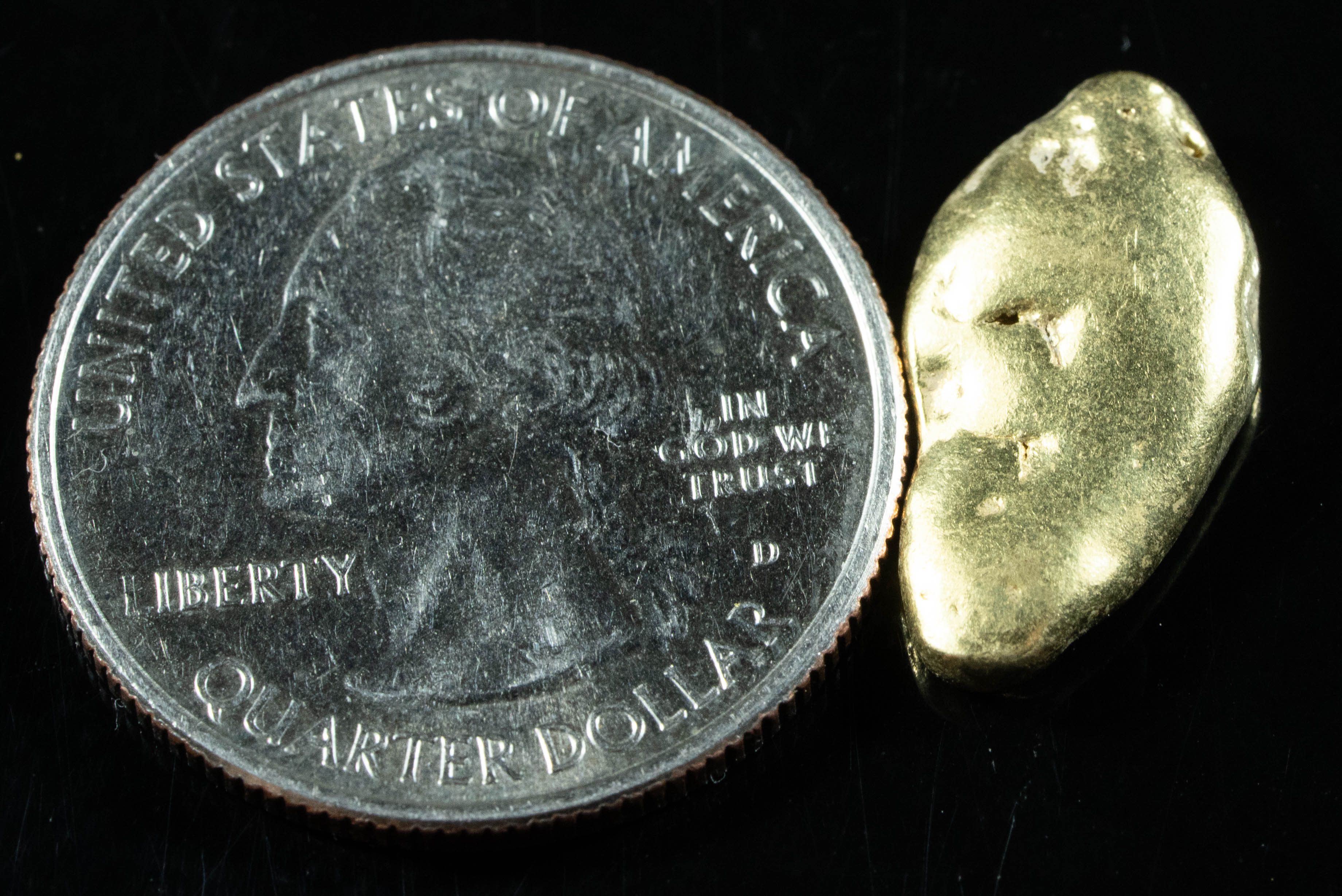 #294 Alaskan BC Natural Gold Nugget 4.72 Grams Genuine