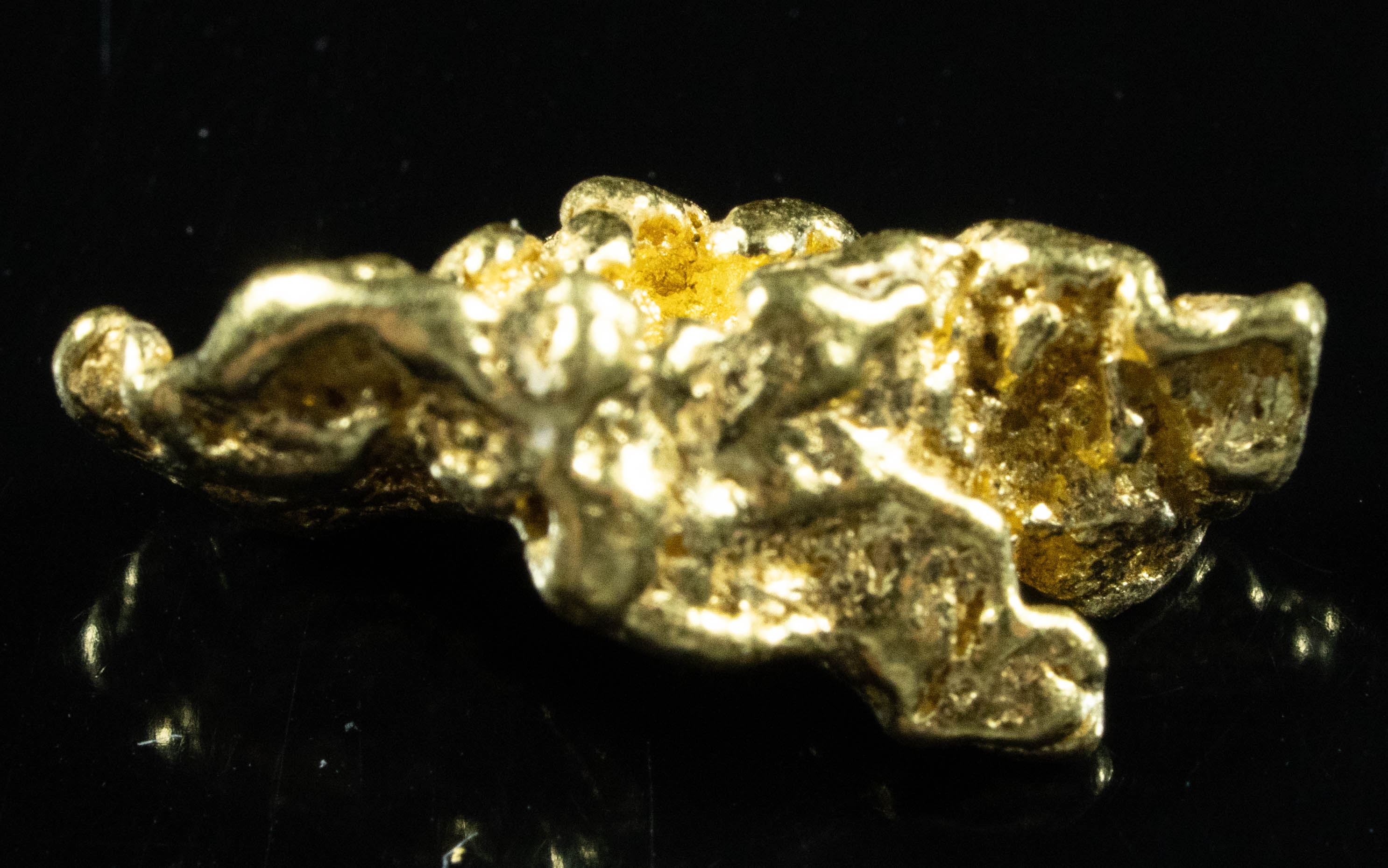 #254 Alaskan BC Natural Gold Nugget 2.55 Grams Genuine