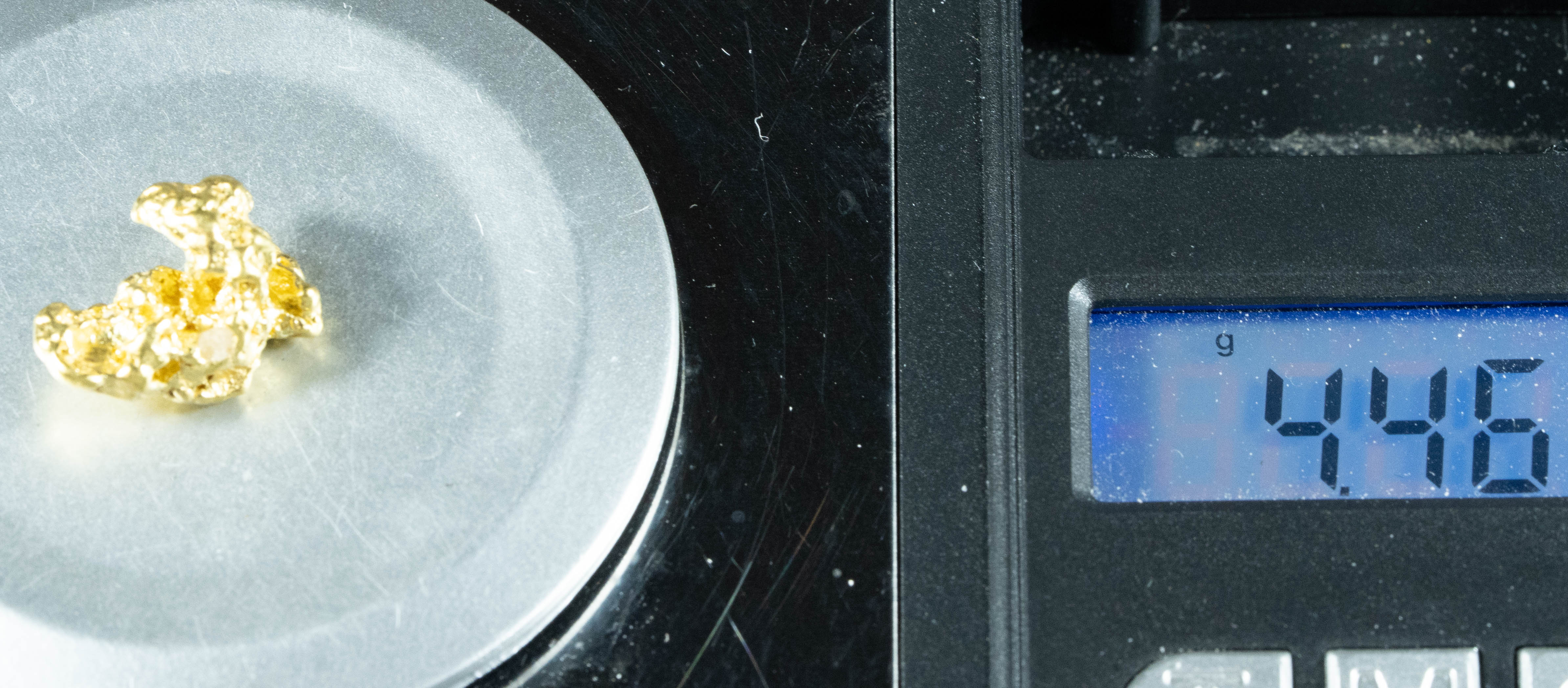 #256 Alaskan BC Natural Gold Nugget 4.46 Grams Genuine