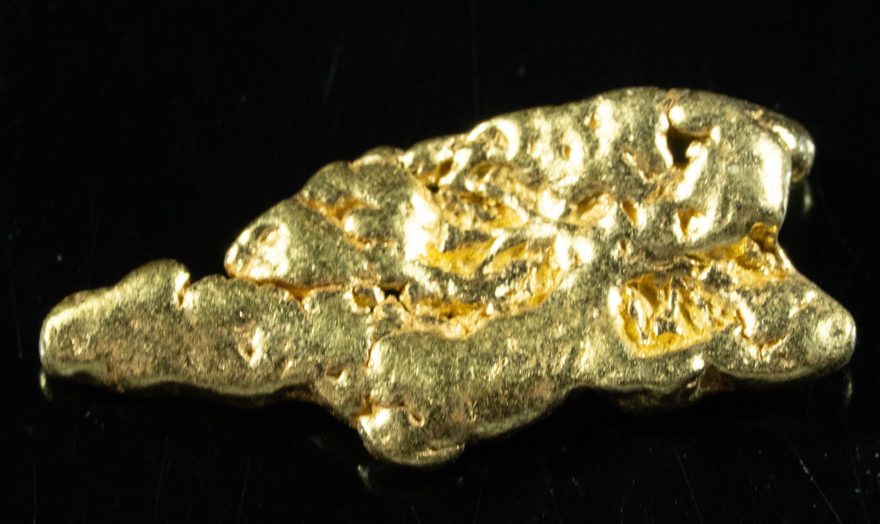#259 Alaskan BC Natural Gold Nugget 2.22 Grams Genuine