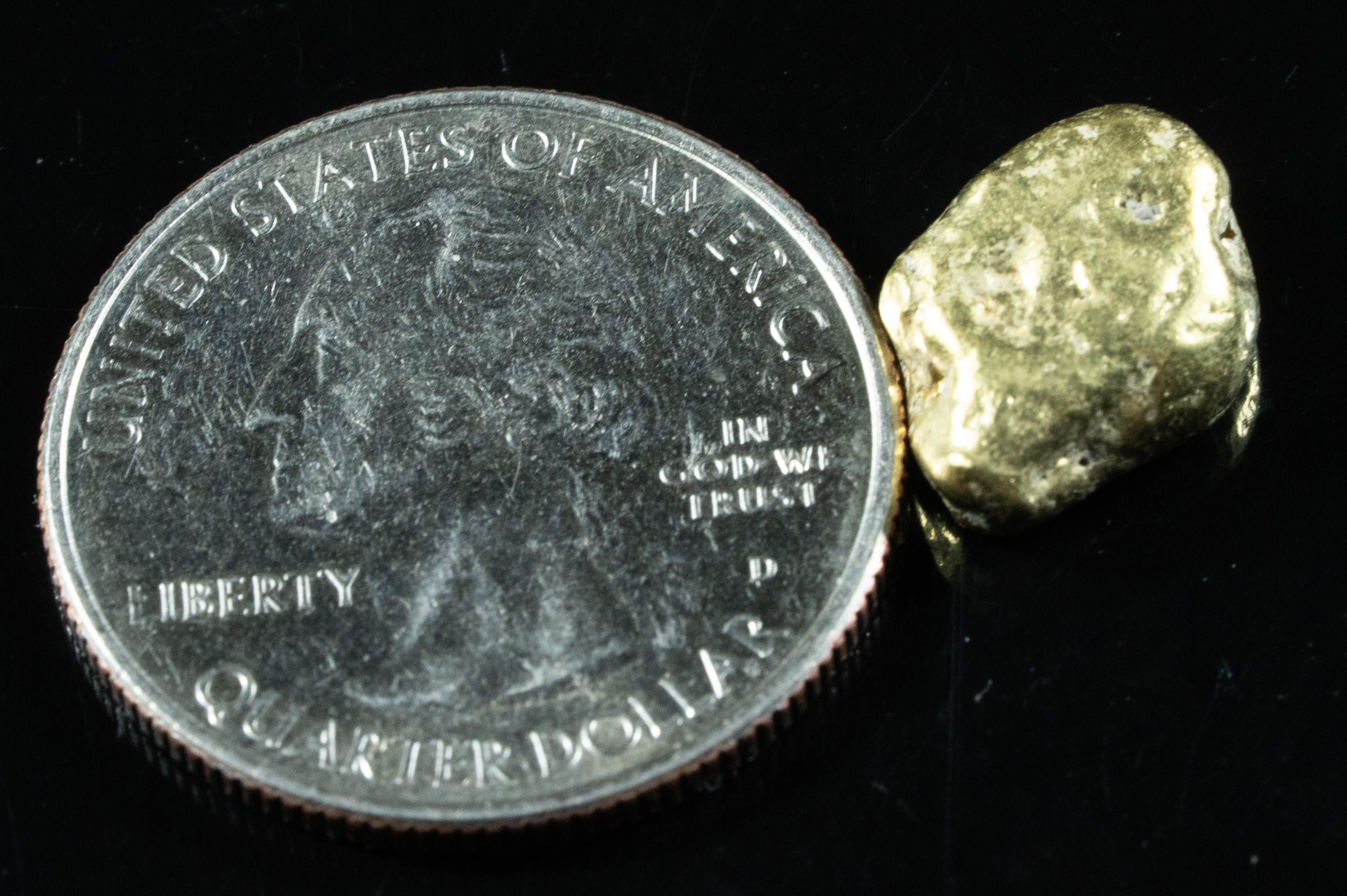 #311 Alaskan BC Natural Gold Nugget 4.14 Grams Genuine