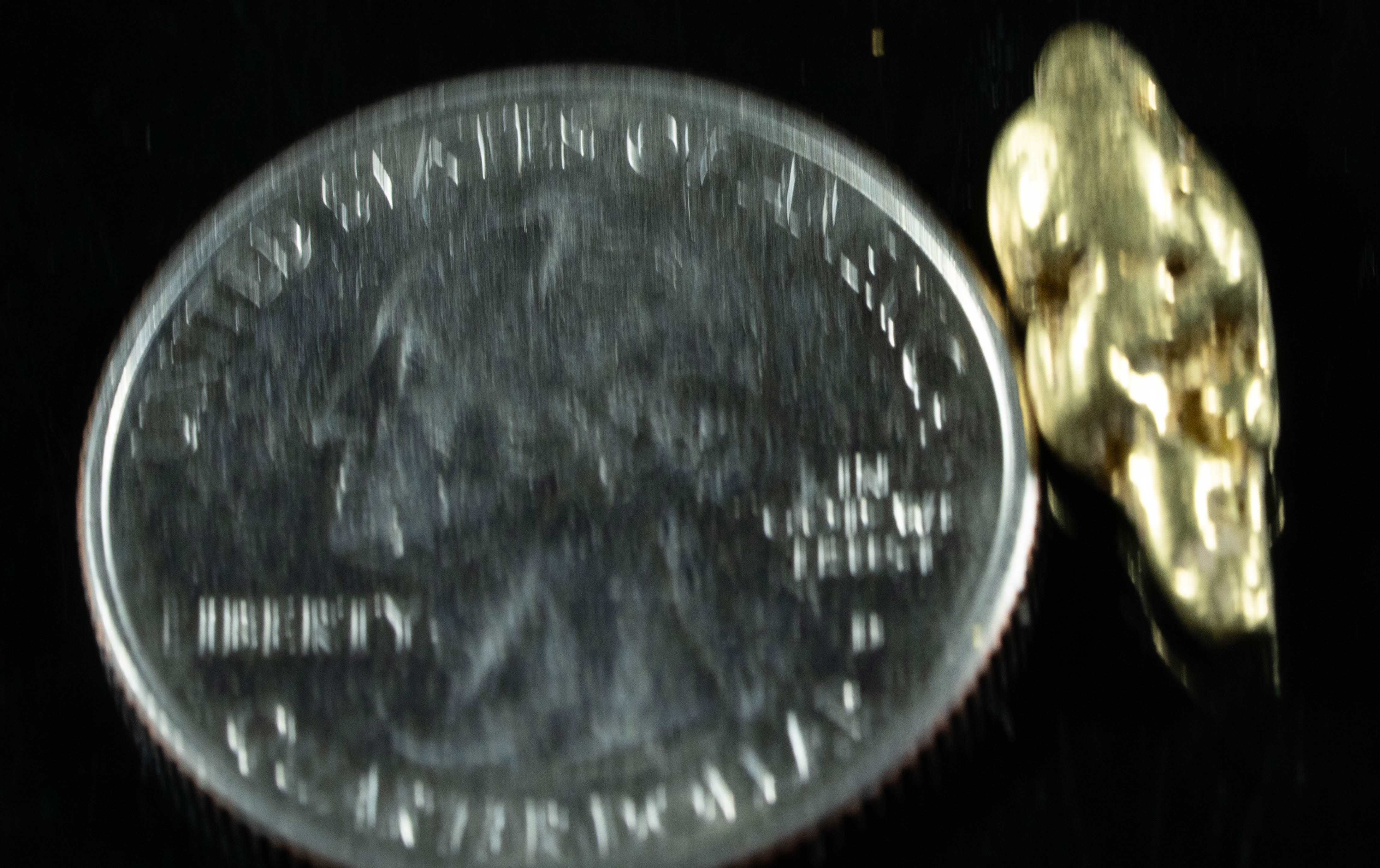 #326 BC Natural Gold Nugget 2.75 Grams Genuine