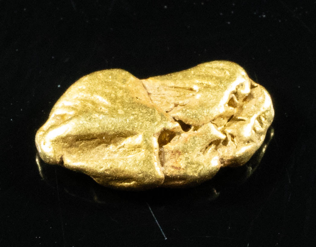 #12 Alaskan BC Natural Gold Nugget .52 Grams Genuine