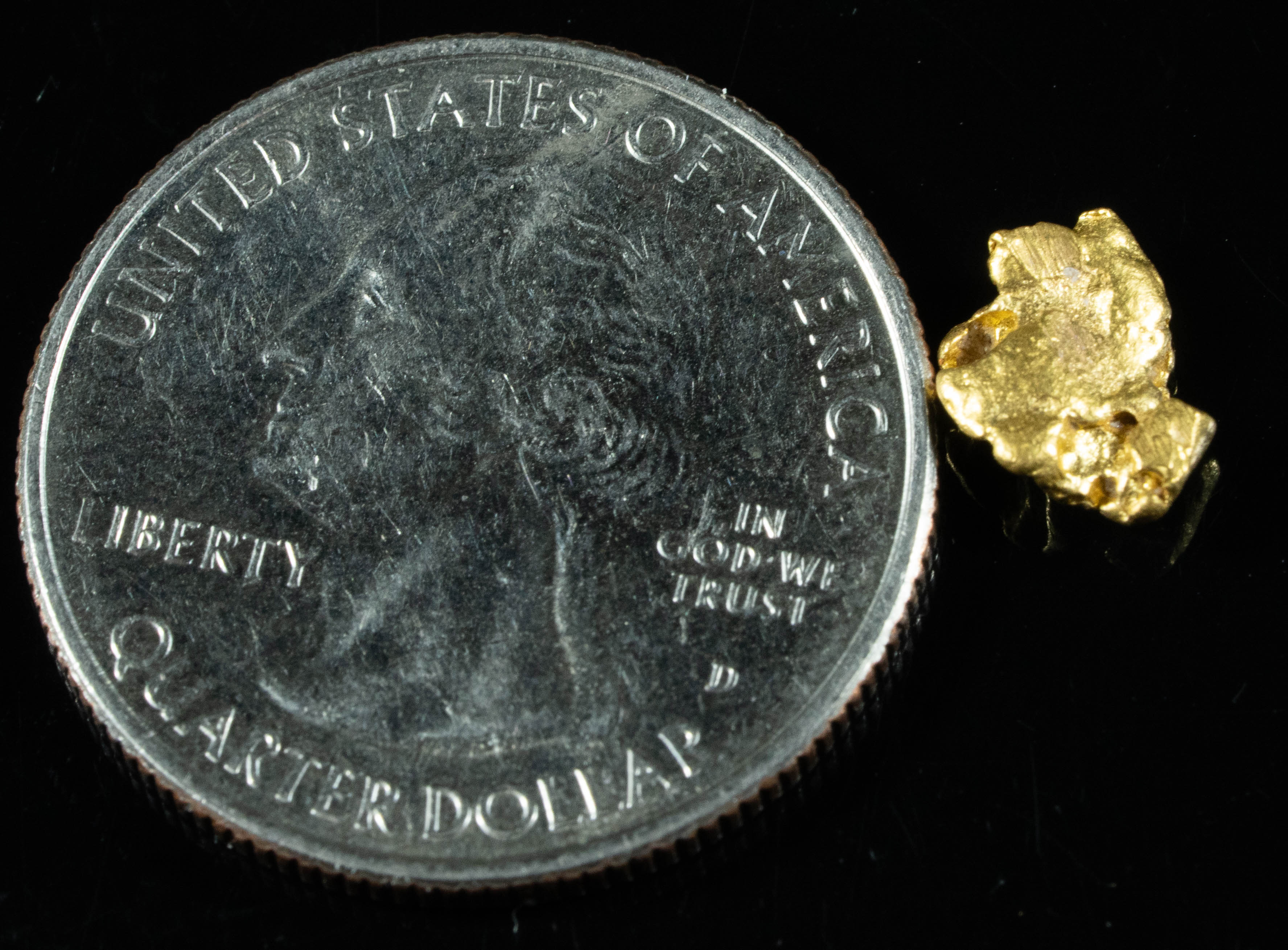 #723 Natural Gold Nugget Australian 1.06 Grams Genuine