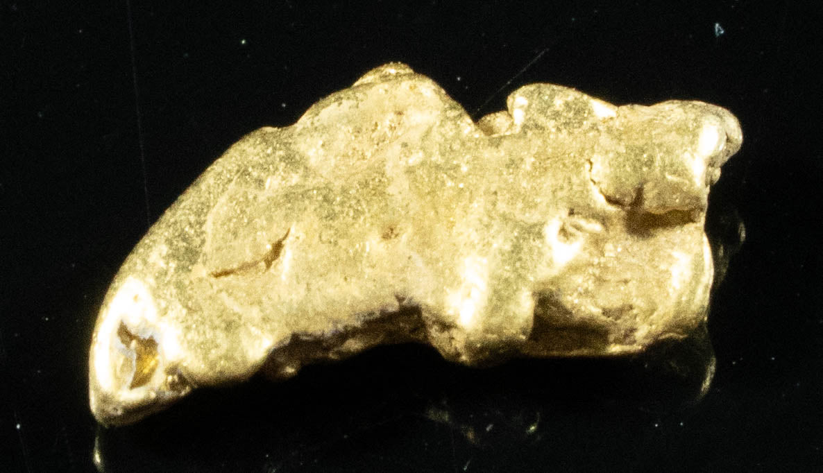 #34 Alaskan BC Natural Gold Nugget .66 Grams Genuine