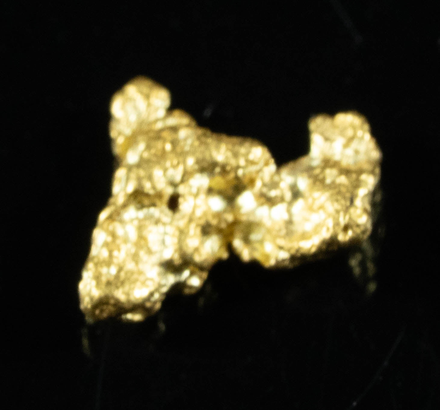 #747 Natural Gold Nugget Australian .45 Grams Genuine