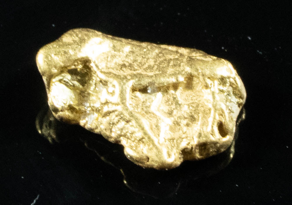 #66 Alaskan BC Natural Gold Nugget .48 Grams Genuine