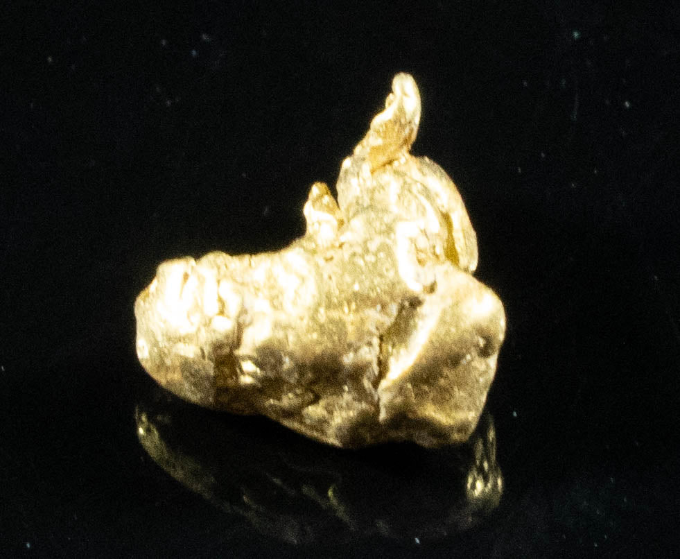 #68 Alaskan BC Natural Gold Nugget .45 Grams Genuine