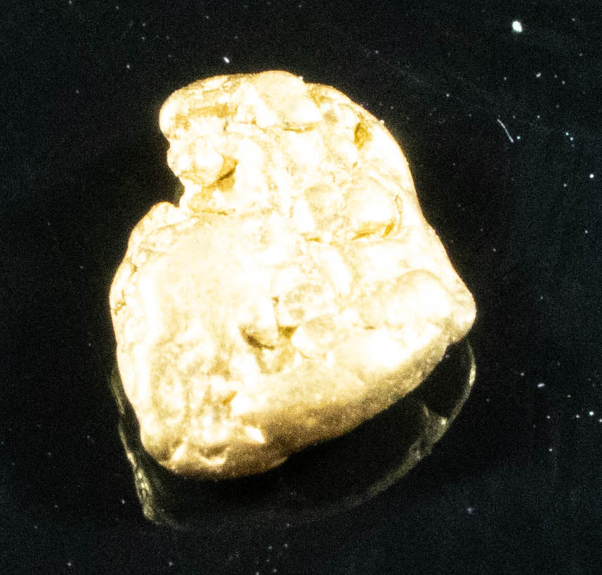 #70 Alaskan BC Natural Gold Nugget .50 Grams Genuine