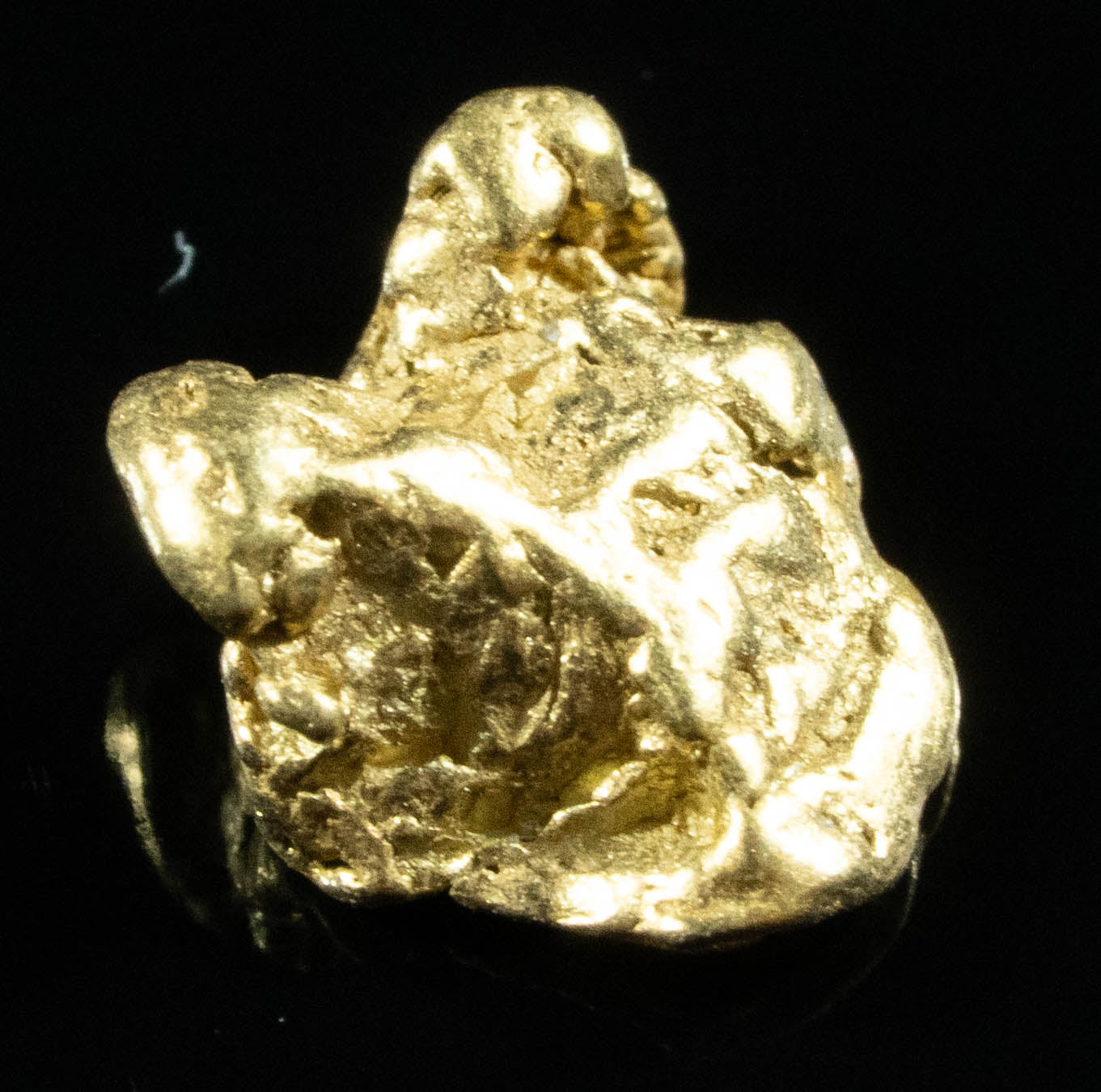 #101 Alaskan BC Natural Gold Nugget .43 Grams Genuine