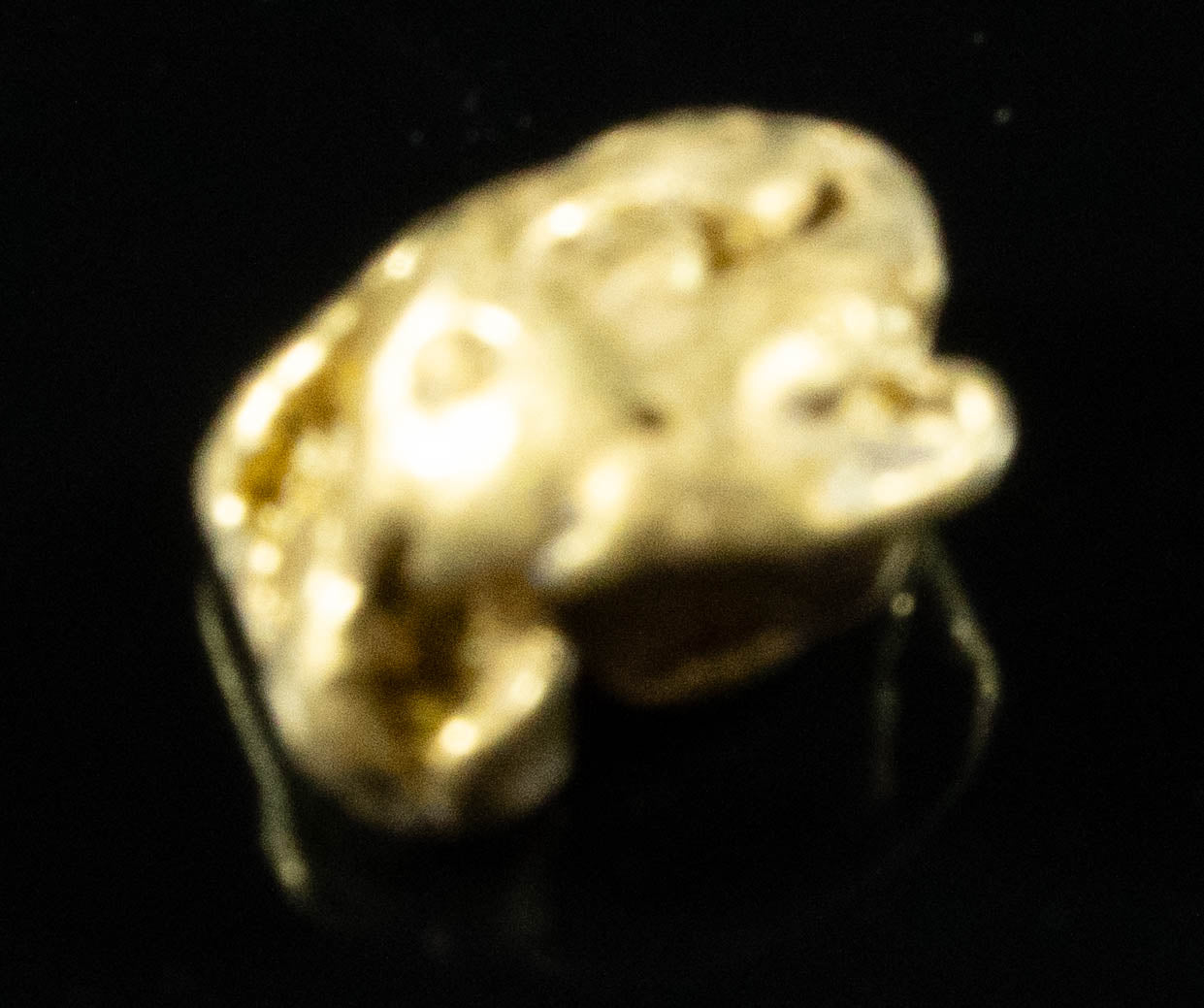 #104 Alaskan BC Natural Gold Nugget .50 Grams Genuine