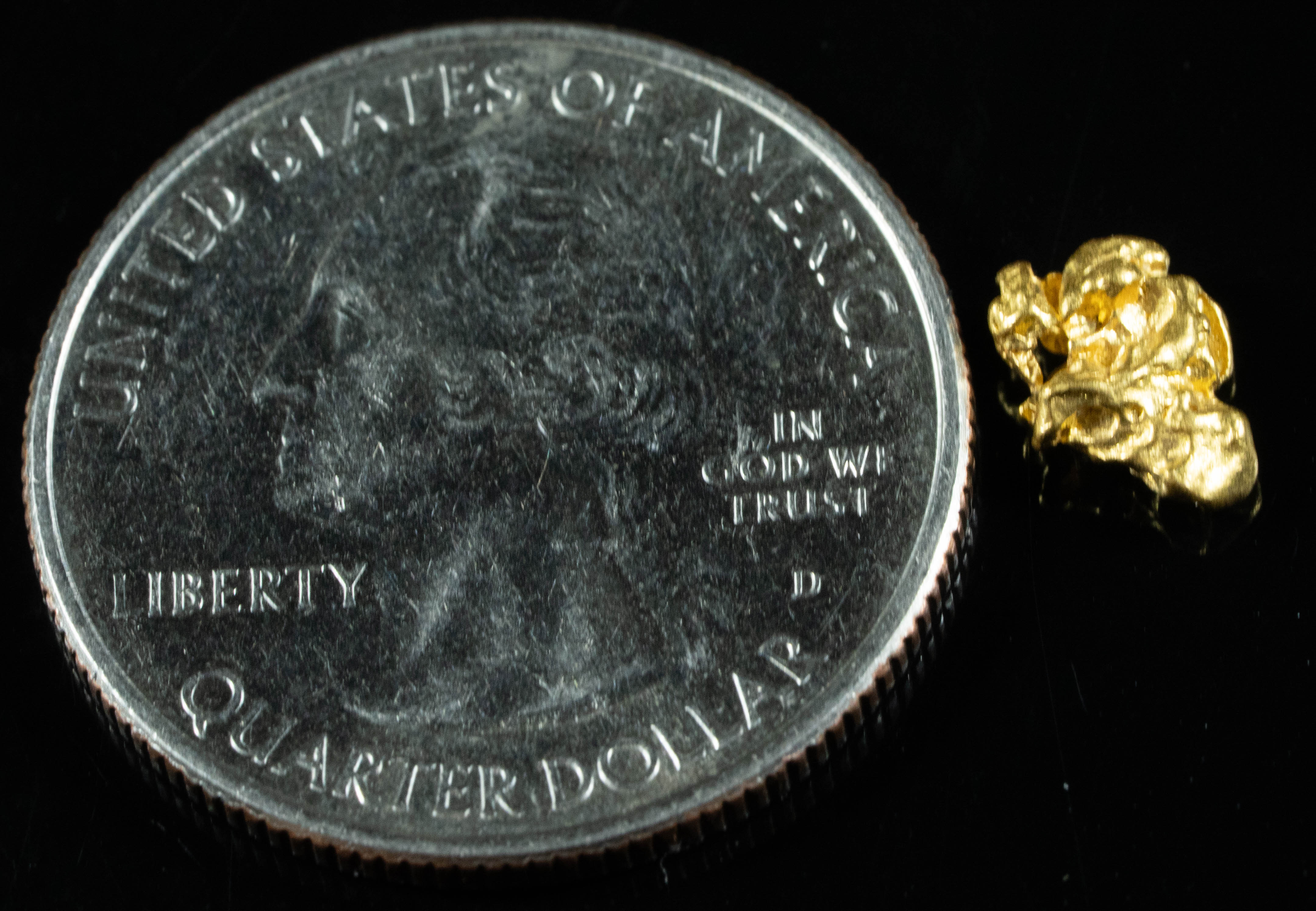 #767 Natural Gold Nugget Australian .73 Grams Genuine