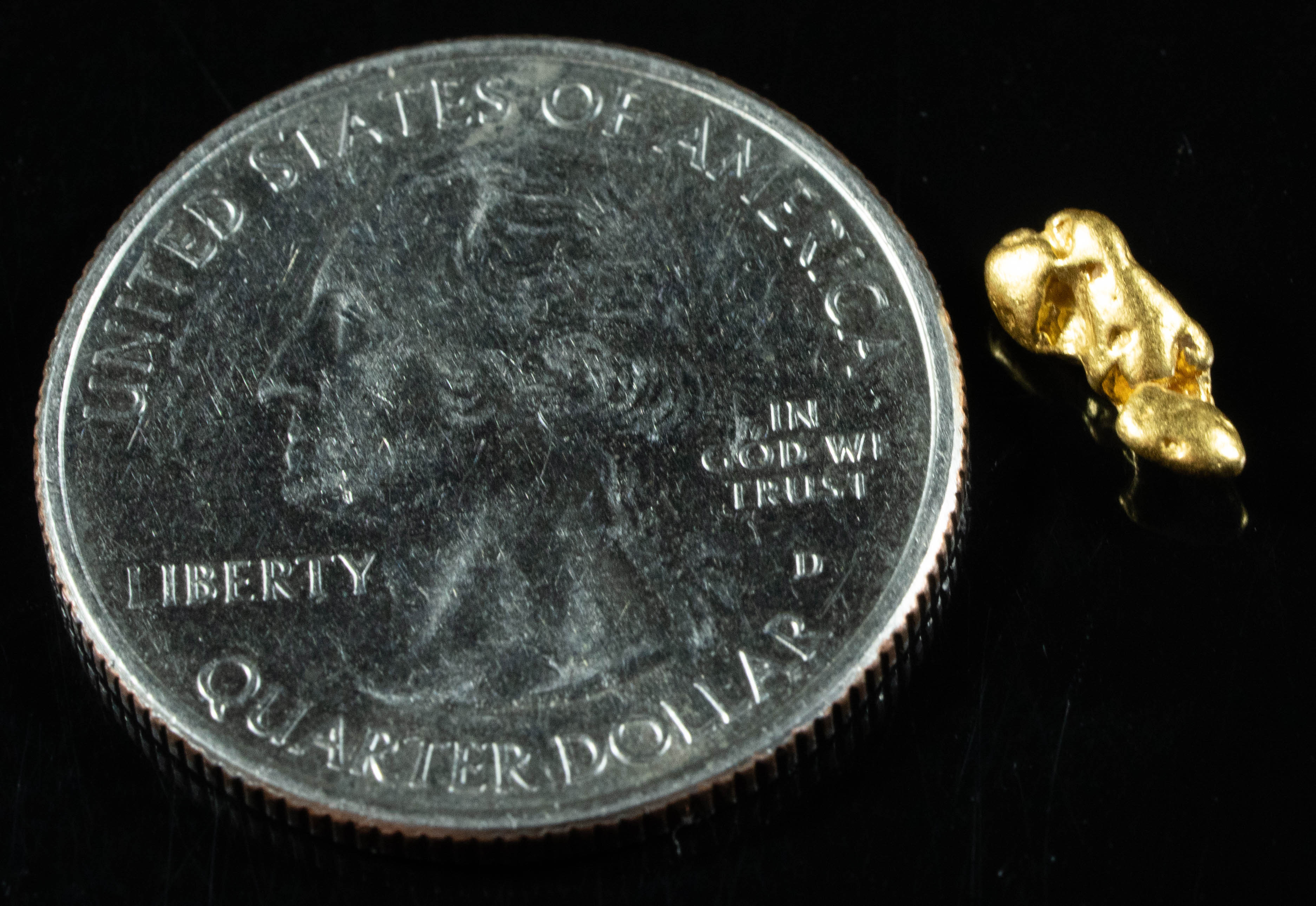 #769 Natural Gold Nugget Australian .73 Grams Genuine