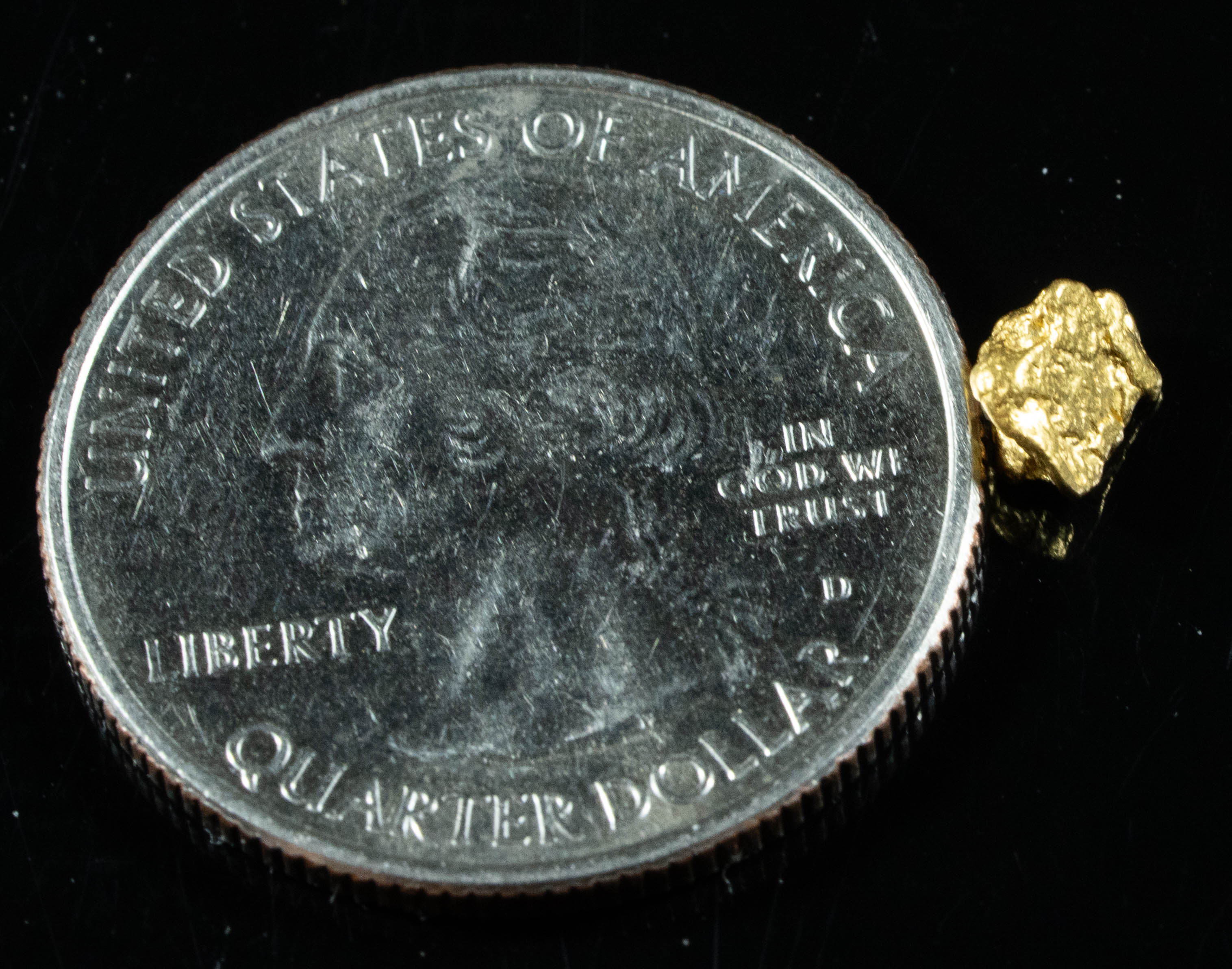 #781 Natural Gold Nugget Australian .56 Grams Genuine