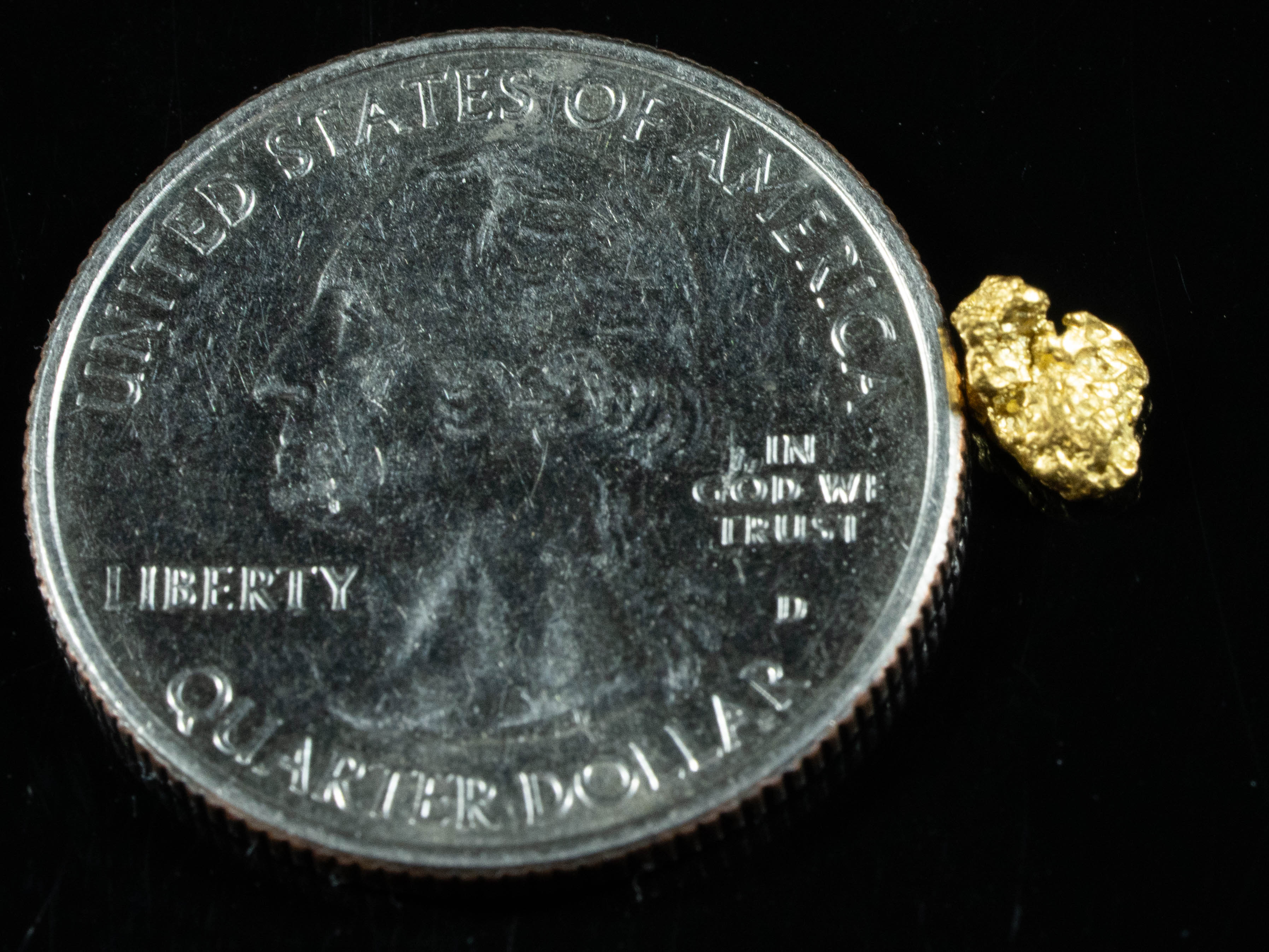 #783 Natural Gold Nugget Australian .40 Grams Genuine