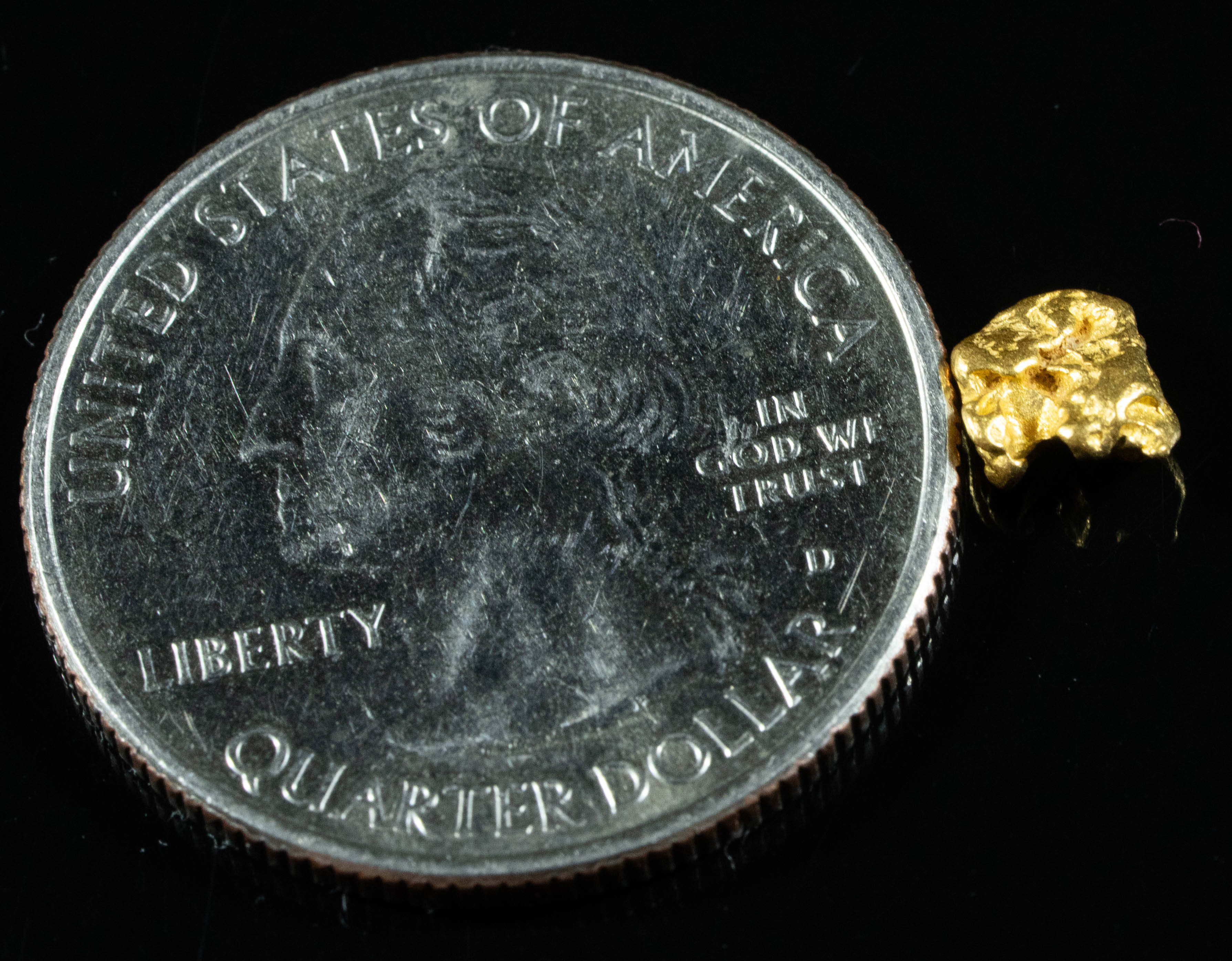 #789 Natural Gold Nugget Australian .70 Grams Genuine