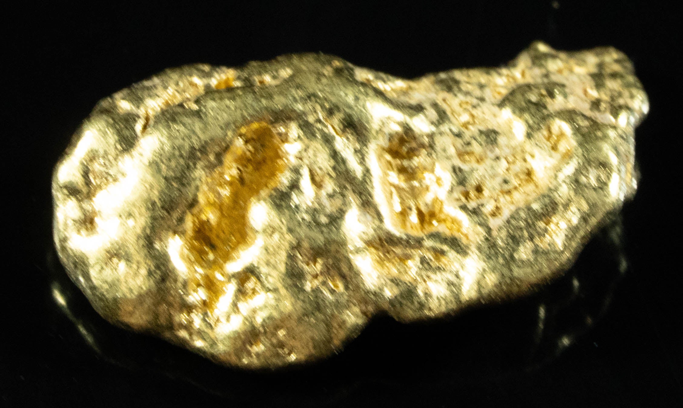 #196 Alaskan BC Natural Gold Nugget 2.45 Grams Genuine