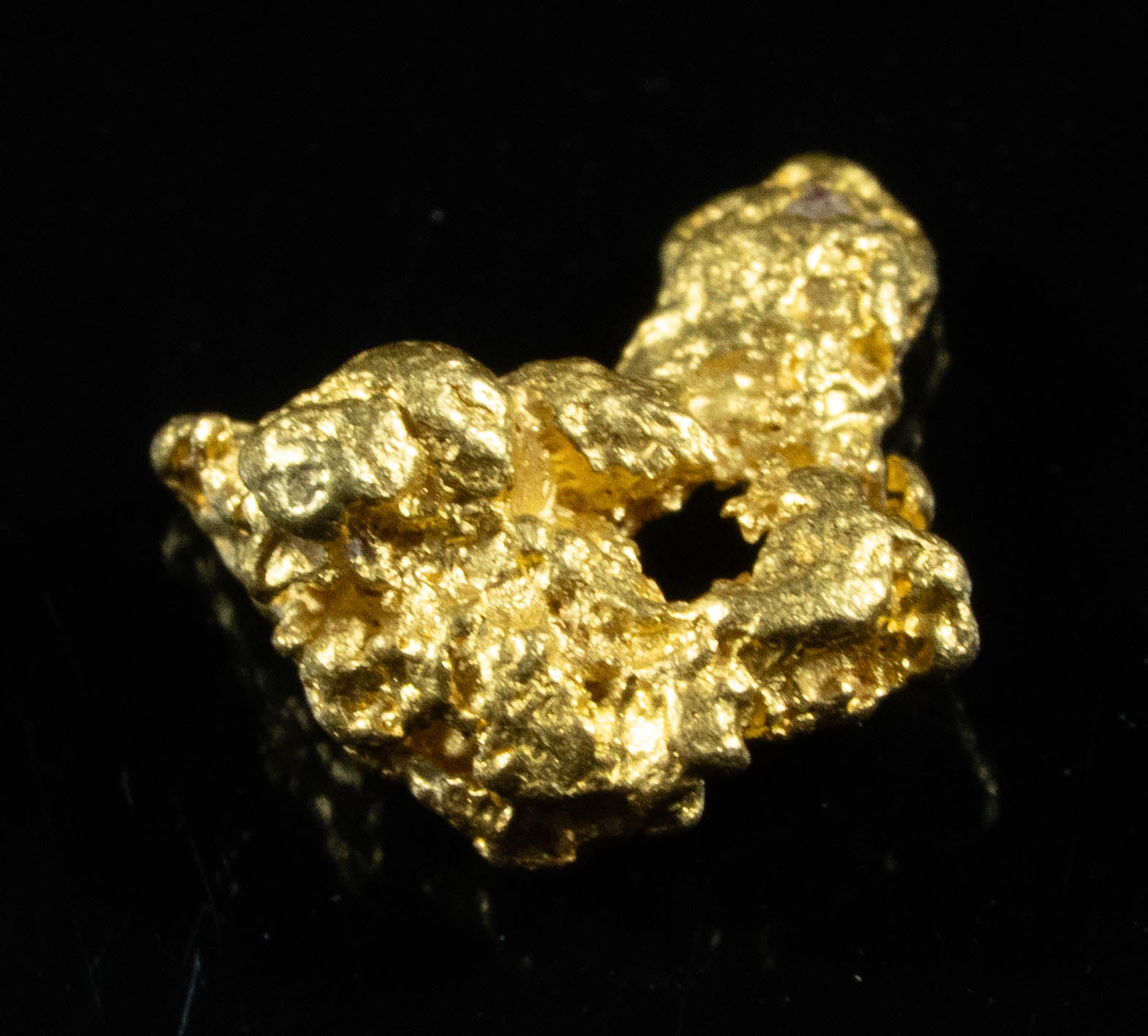 #792 Natural Gold Nugget Australian .46 Grams Genuine