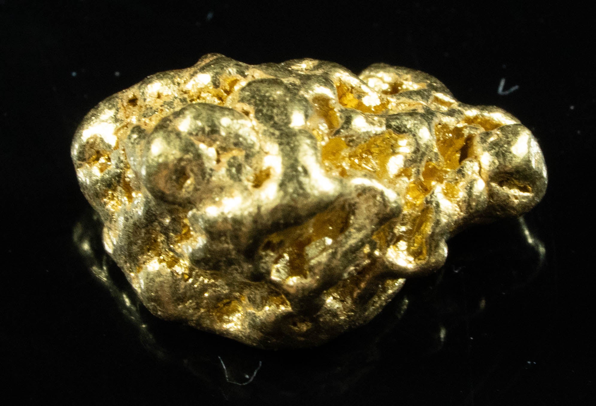 #213 Alaskan BC Natural Gold Nugget 2.25 Grams Genuine