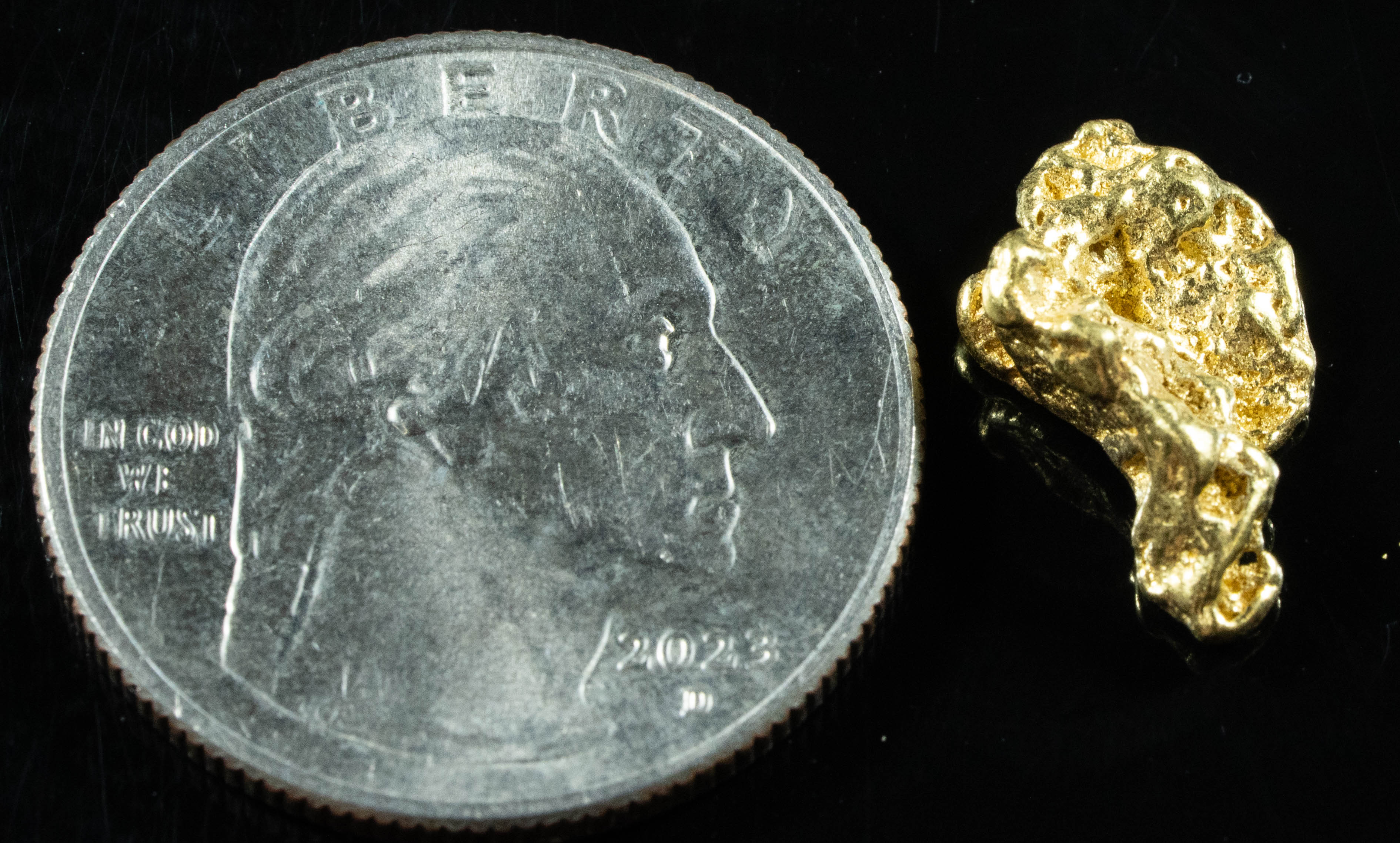 #226 Alaskan BC Natural Gold Nugget 2.11 Grams Genuine