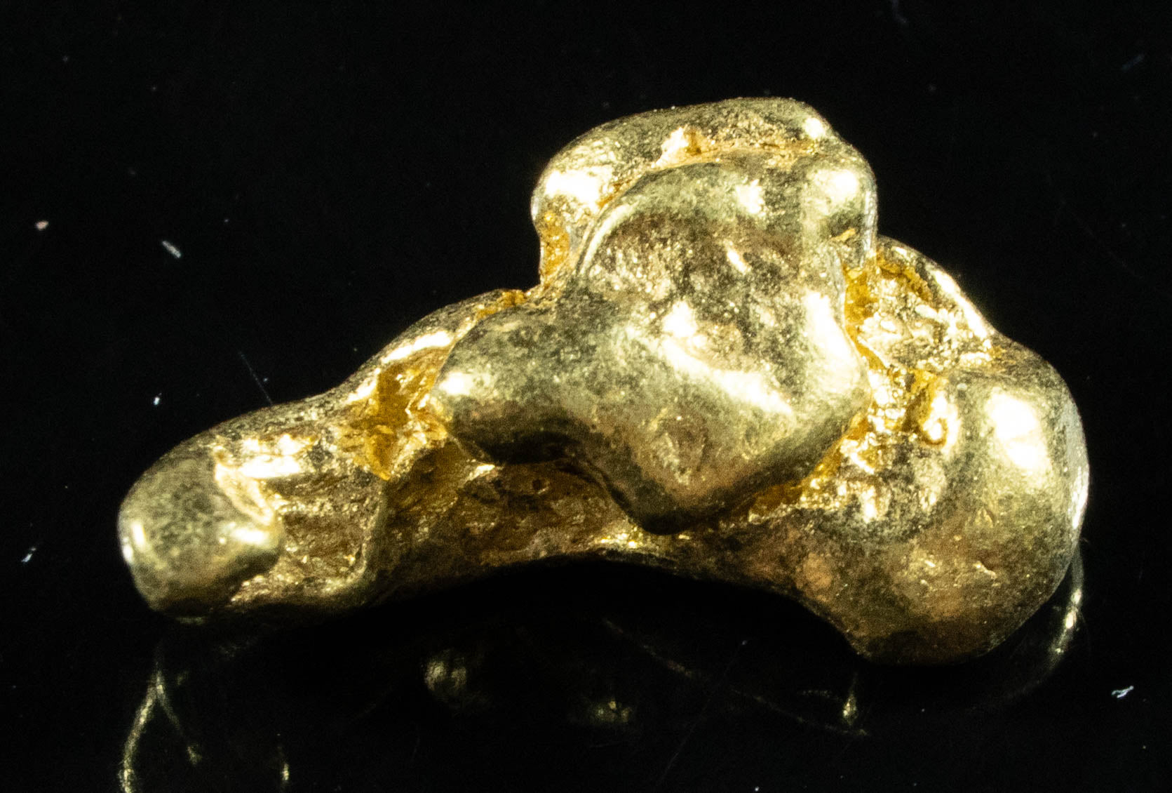 #244 Alaskan BC Natural Gold Nugget 2.51 Grams Genuine