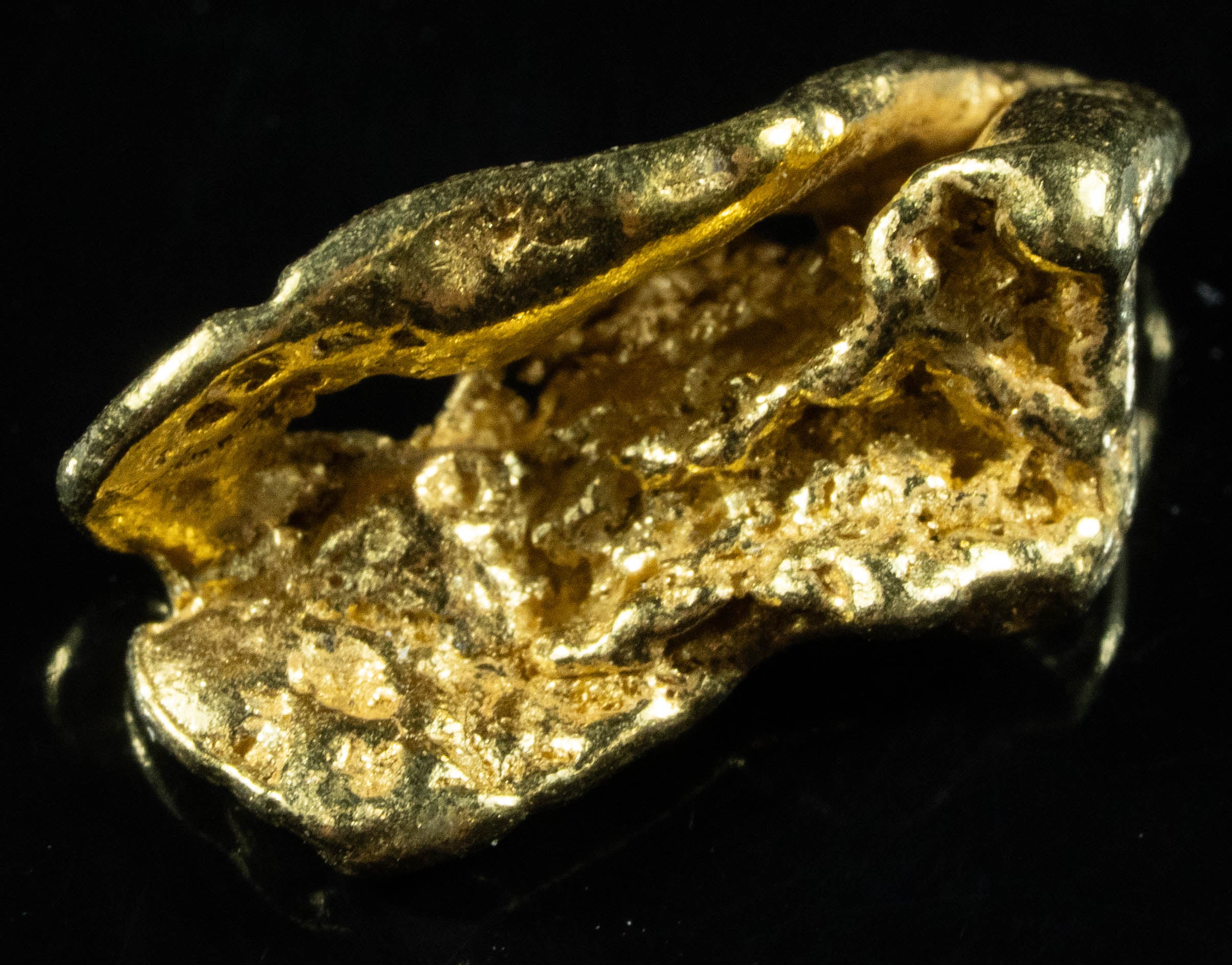 #246 Alaskan BC Natural Gold Nugget 2.08 Grams Genuine