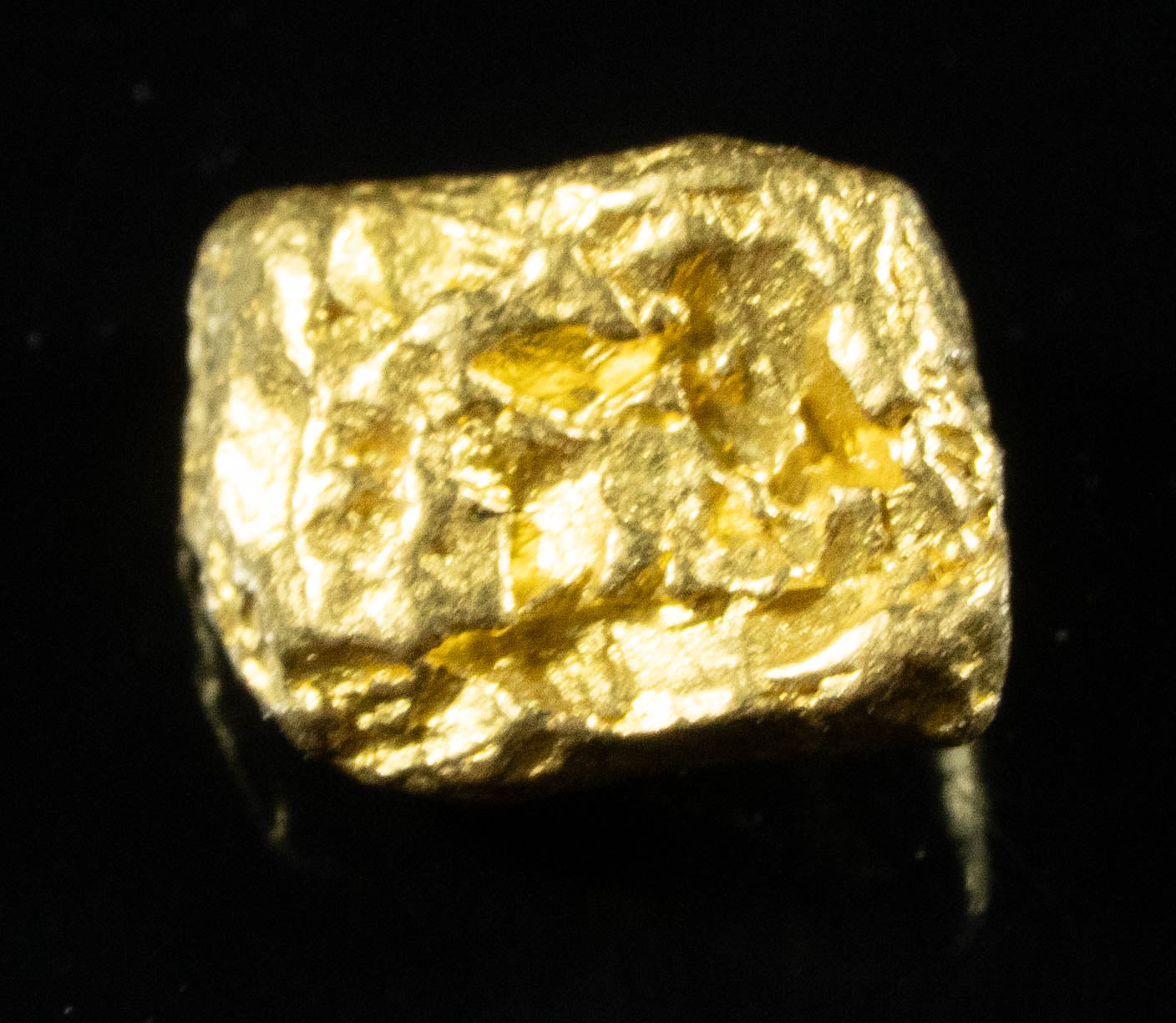 #726 Natural Gold Nugget Australian .88 Grams Genuine