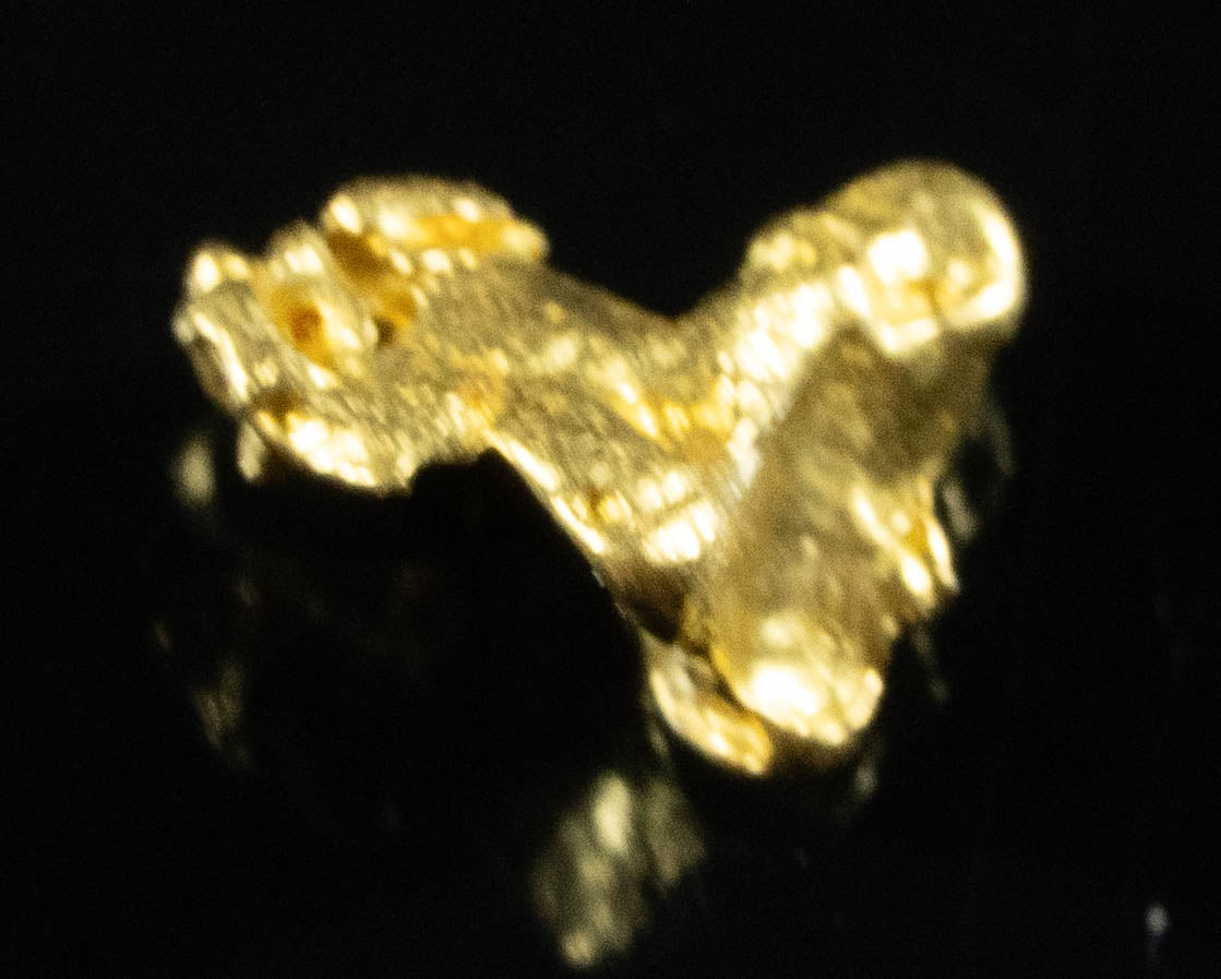 #736 Natural Gold Nugget Australian .52 Grams Genuine