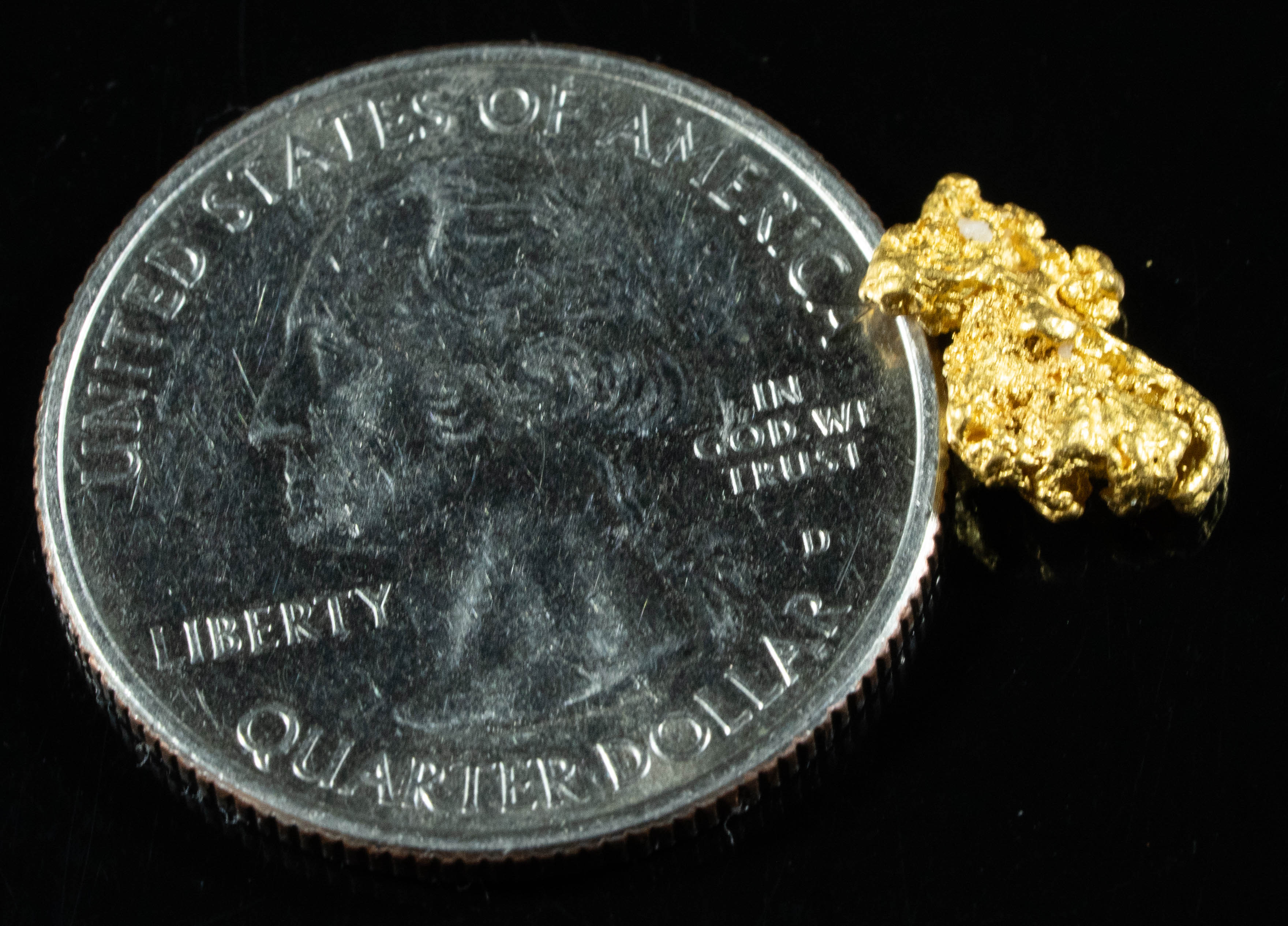 #825 Natural Gold Nugget Australian 1.35 Grams Genuine