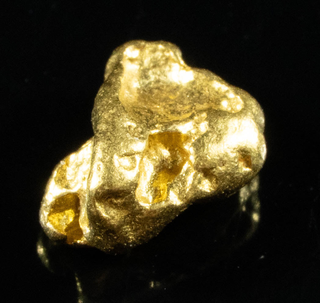 #758 Natural Gold Nugget Australian .63 Grams Genuine