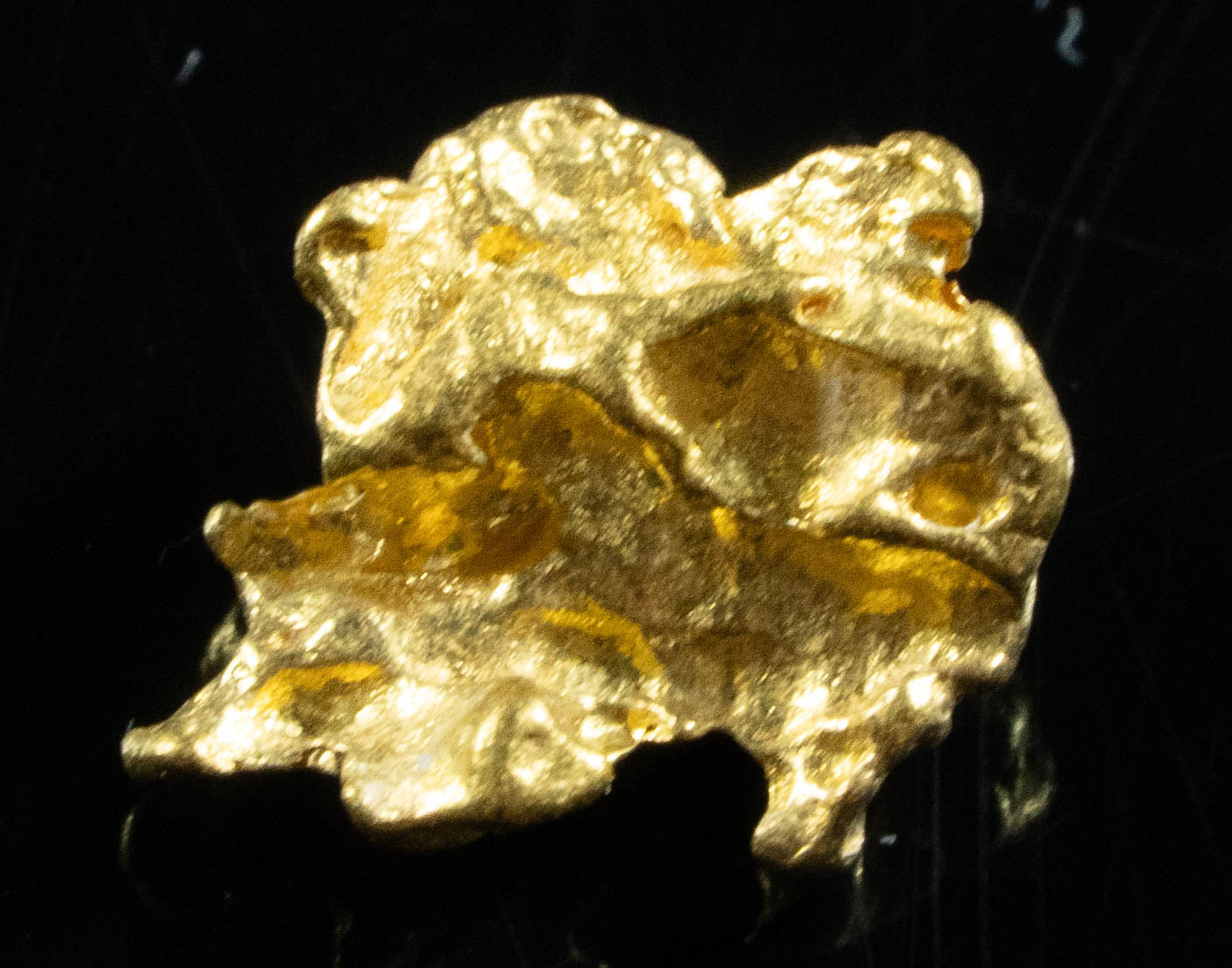 #750 Natural Gold Nugget Australian .81 Grams Genuine