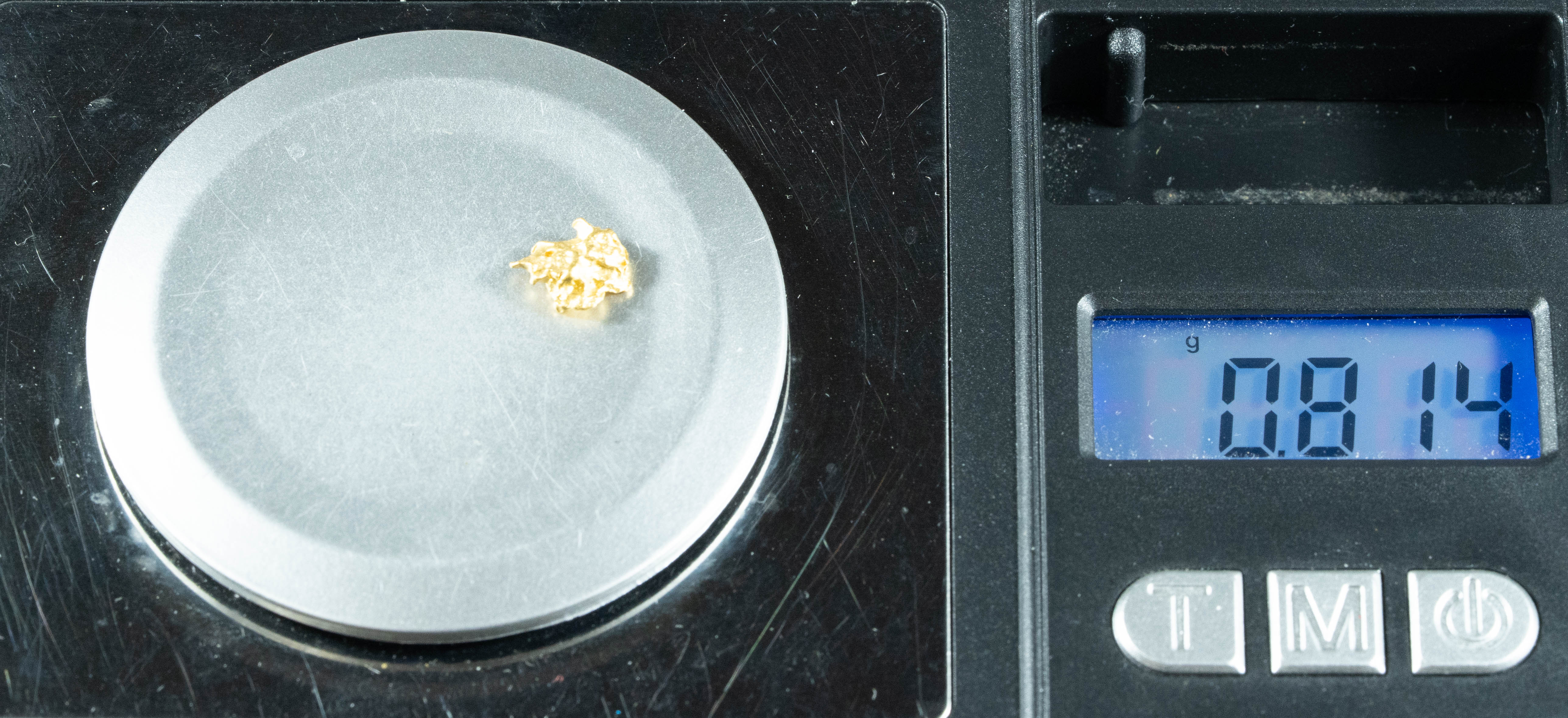 #750 Natural Gold Nugget Australian .81 Grams Genuine