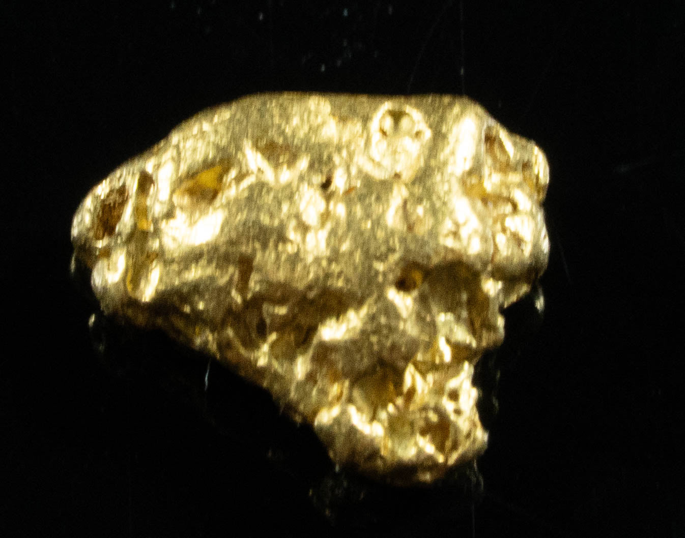 #760 Natural Gold Nugget Australian .48 Grams Genuine