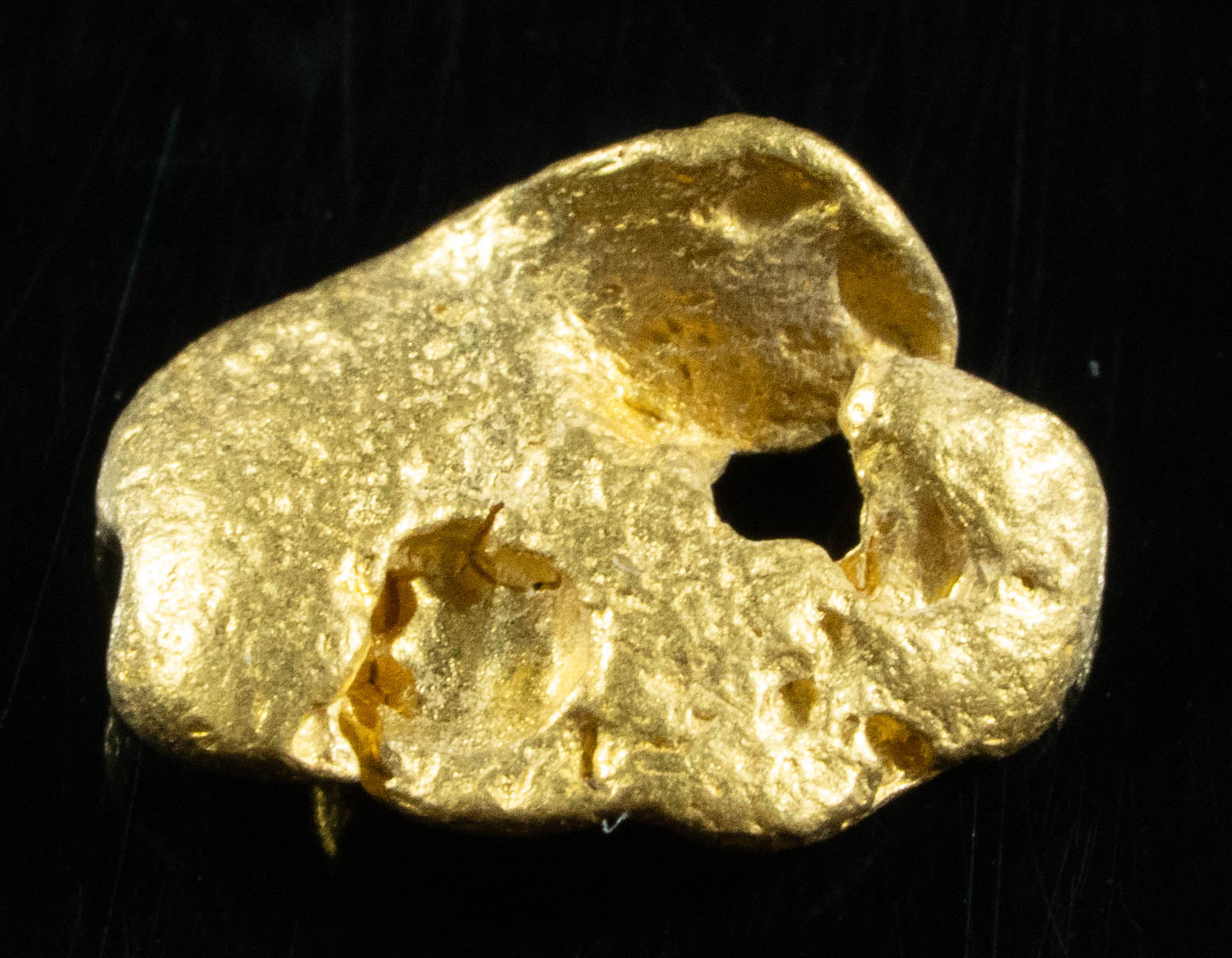#761 Natural Gold Nugget Australian .37 Grams Genuine